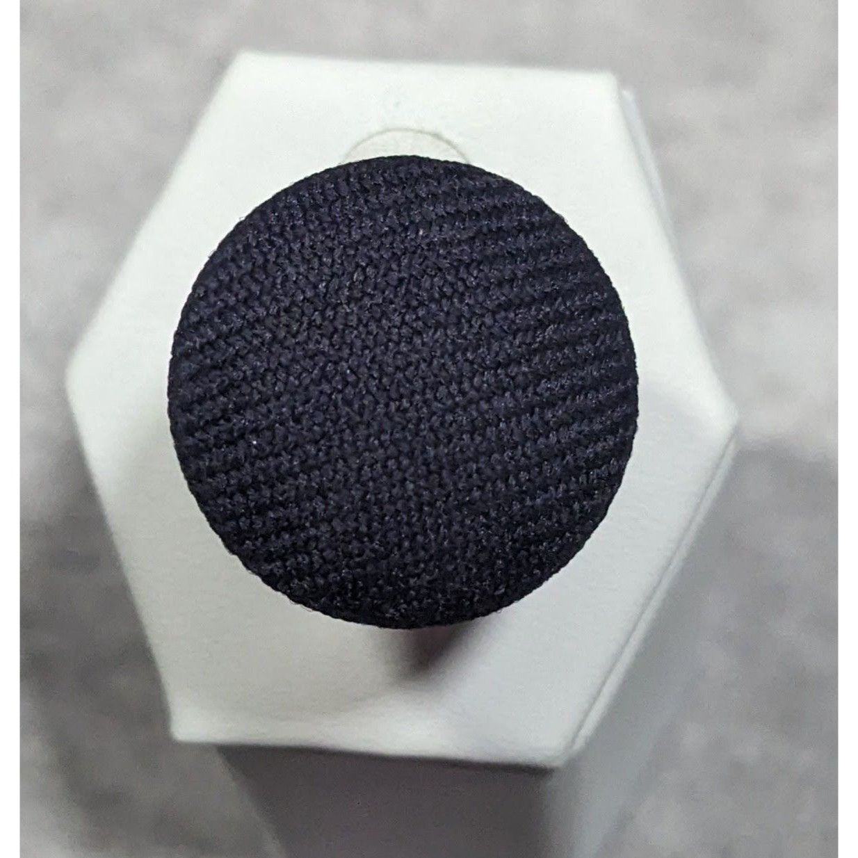 Other Handmade Upcycled Black Fabric Button Ring Size 6 Size ONE SIZE - 8 Thumbnail