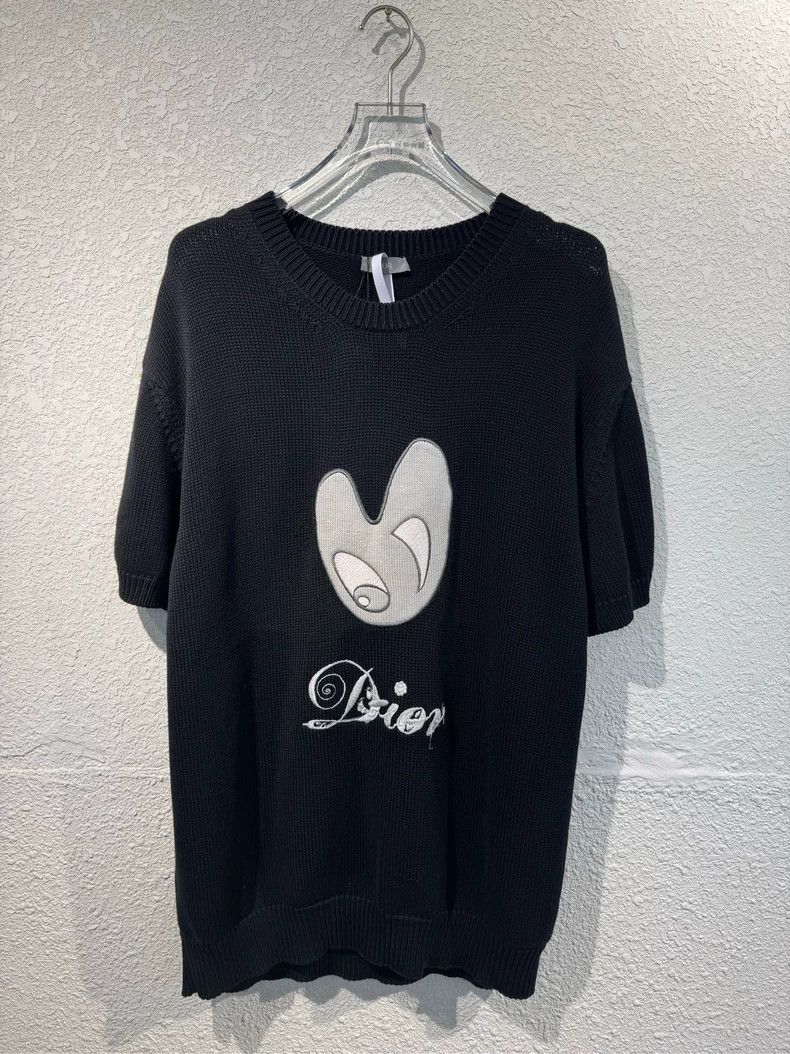 Dior Dior Co-branded embroidered logo knitted short sleeves Size US XL / EU 56 / 4 - 1 Thumbnail