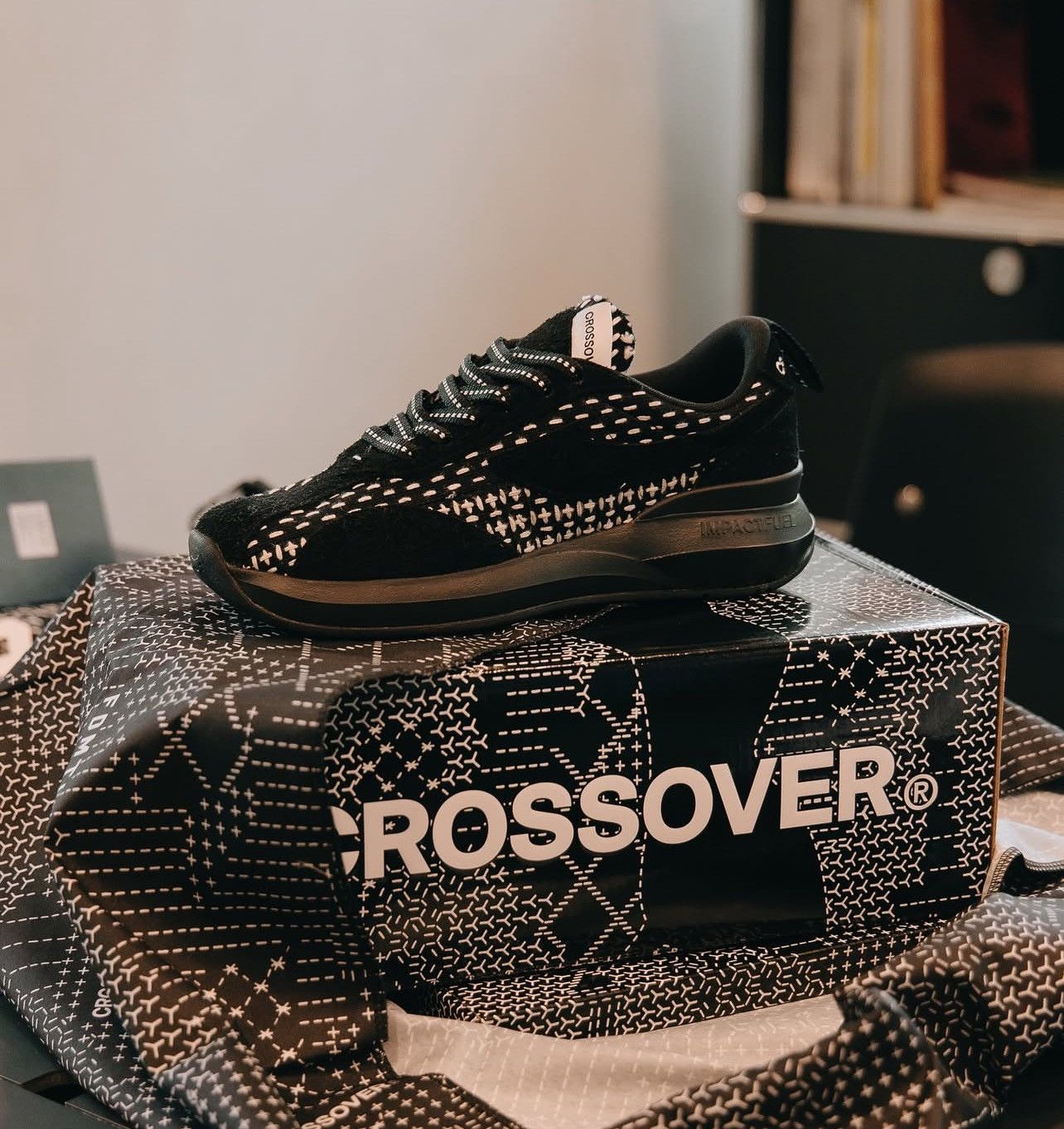 FDMTL FDMTL x Crossover x Sepatu Compass Size US 9 / EU 42 - 1 Thumbnail