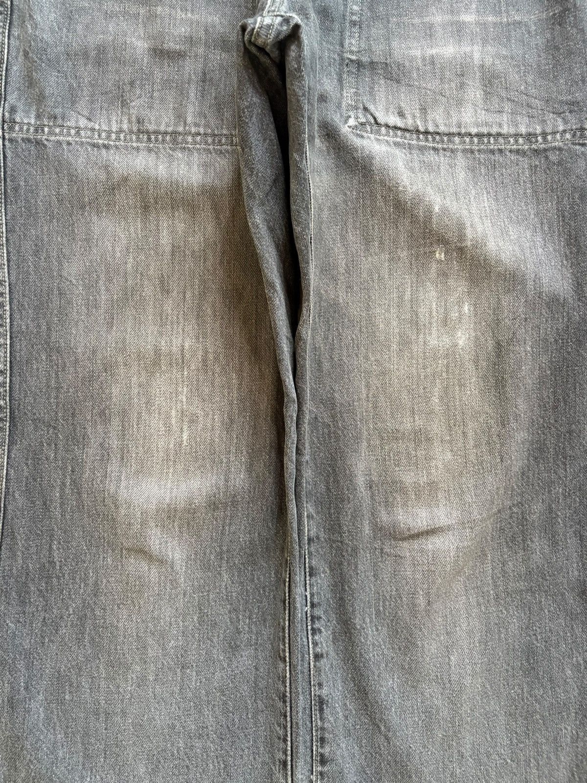 Gap Vintage GAP Army Black Wash Loose Baggy Jeans Size US 33 - 5 Thumbnail