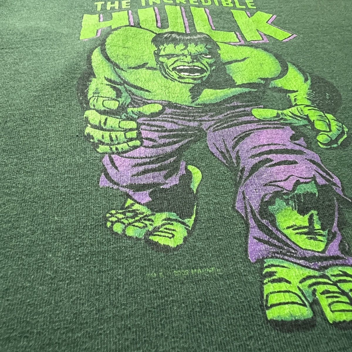 Marvel Comics Vintage 2000s Hulk Tee 2XL Faded Size US XXL / EU 58 / 5 - 3 Thumbnail