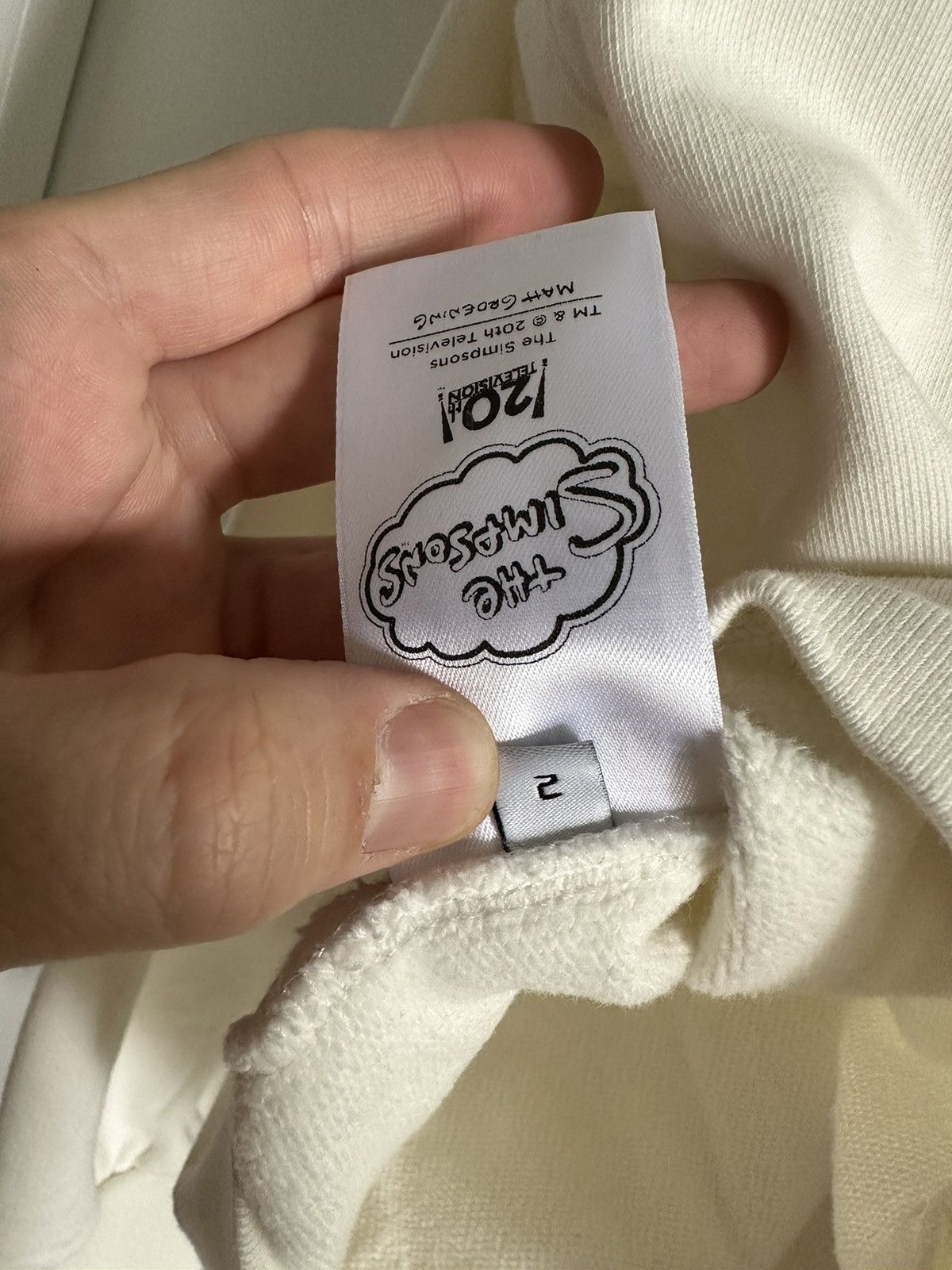 Balenciaga Balenciaga x The Simpsons Graphic Printed Wide fit Hoodie Size US M / EU 48-50 / 2 - 11 Thumbnail