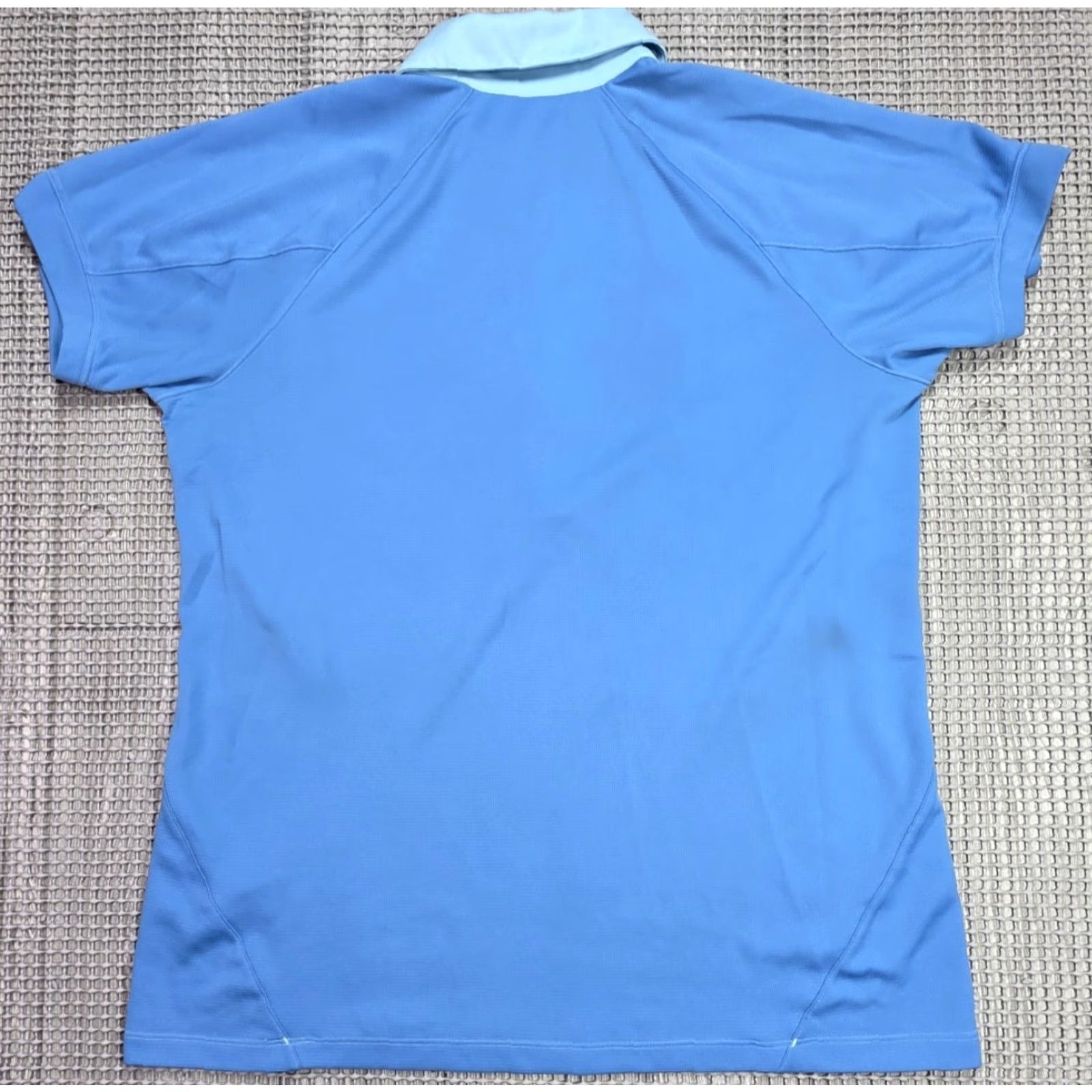 Patagonia Patagonia Polo Shirt Women L Blue 1/4 Zip Short Sleeve Performance Jersey Lightweight Moisture Wicking Activewear Shirt Size L / US 10 / IT 46 - 6 Thumbnail