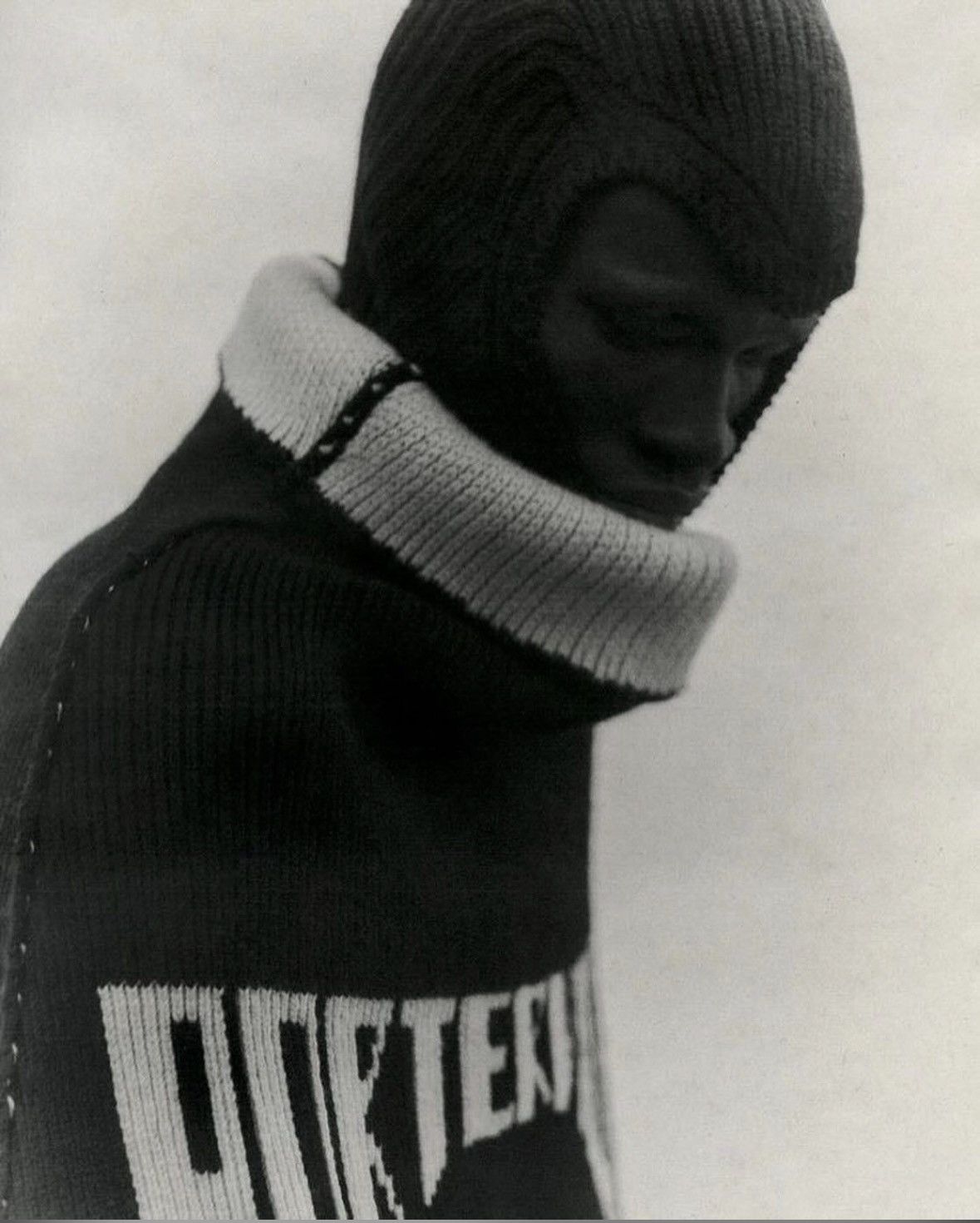 Rick Owens Rick Owens Porterville Runway Cashmere Balaclava Skull Mask Size ONE SIZE - 5 Thumbnail