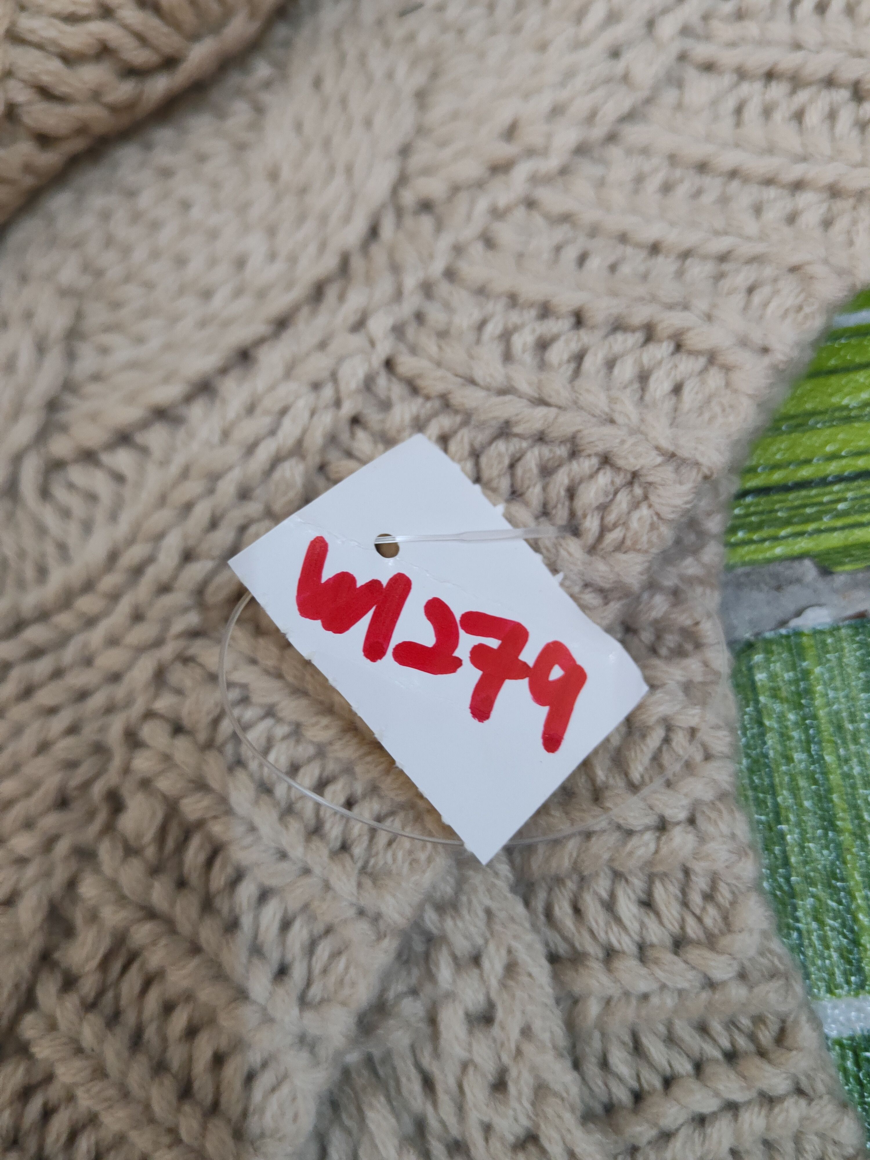 Aran Isles Knitwear Japanese Brand Brown Knitwear Cardigan Crop Tops #W1279 Size L / US 10 / IT 46 - 11 Thumbnail