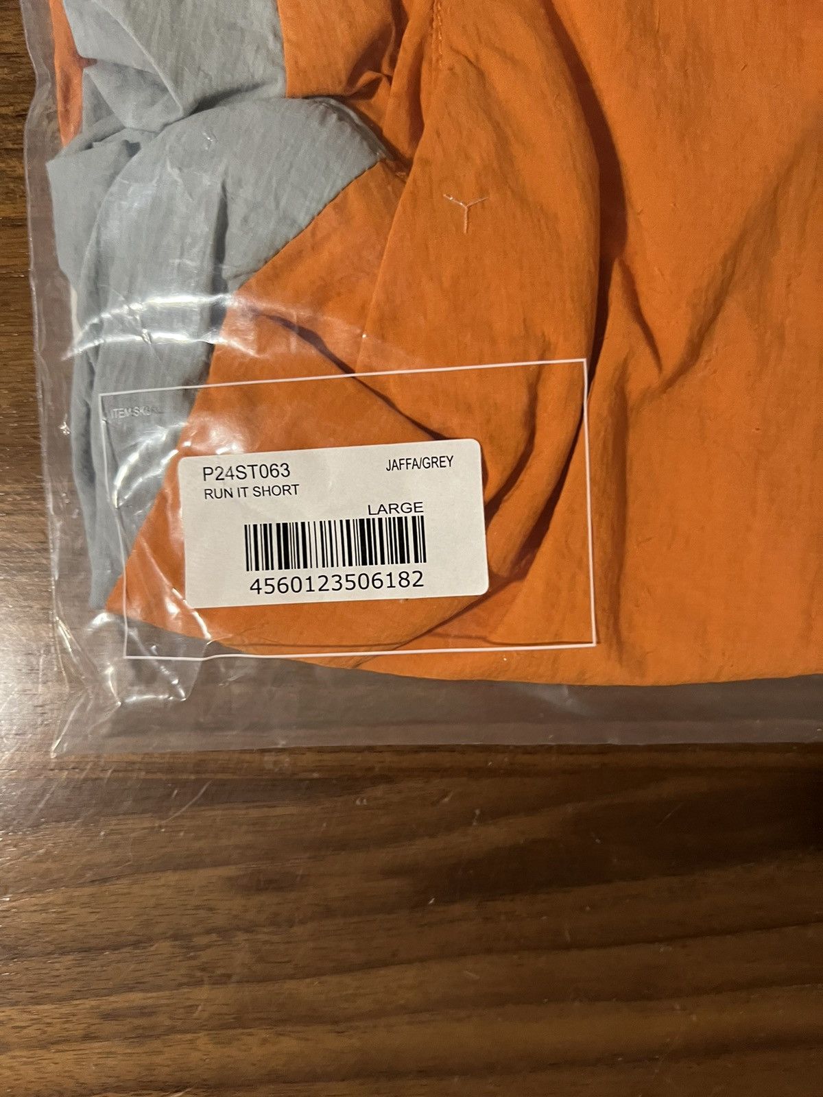 Palace PALACE RUN IT SHORT JAFFA / GREY RIPSTOP NYLON SIZE LARGE Size US 34 / EU 50 - 8 Thumbnail