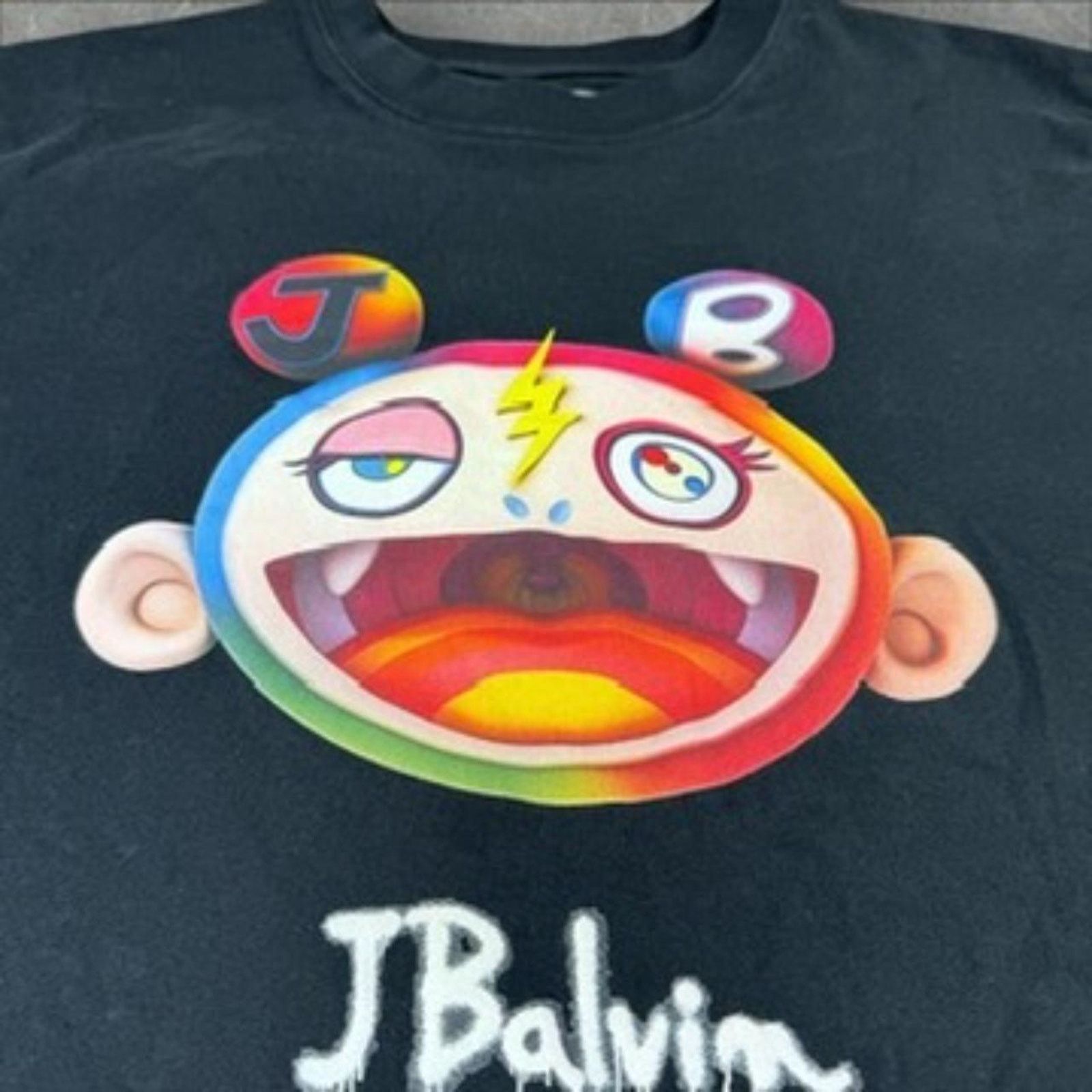 J Balvin × Takashi Murakami J Balvin x Takashi Murakami Collab Monster Face Tee M Size US M / EU 48-50 / 2 - 3 Thumbnail