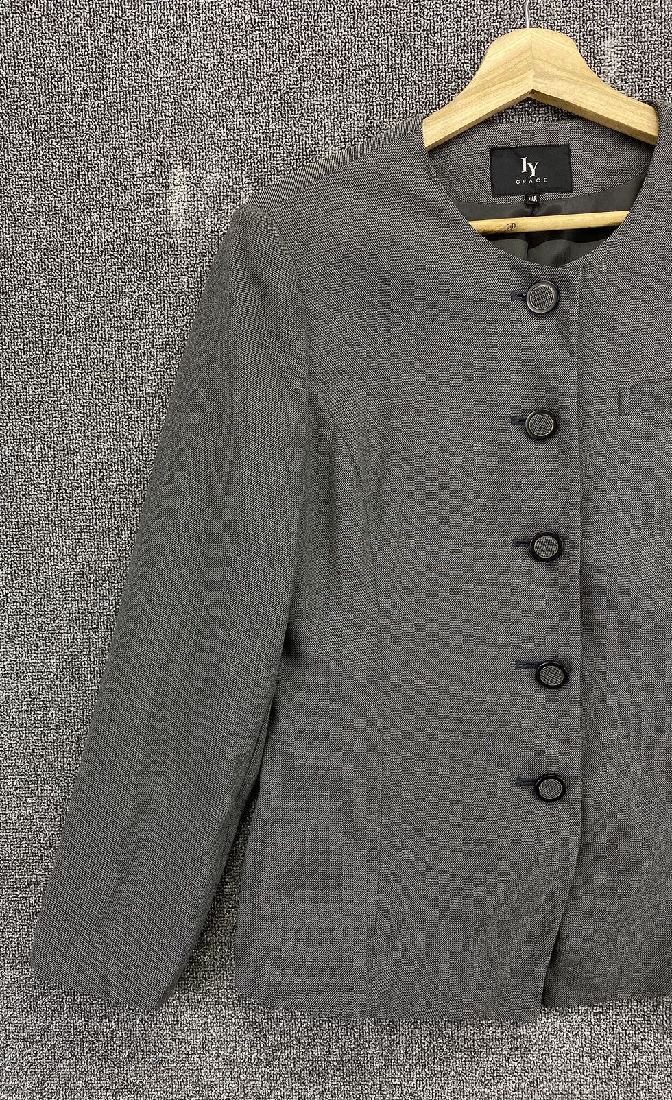 Vintage IY Grace by Issey Miyake Button Up Cardigan Jacket