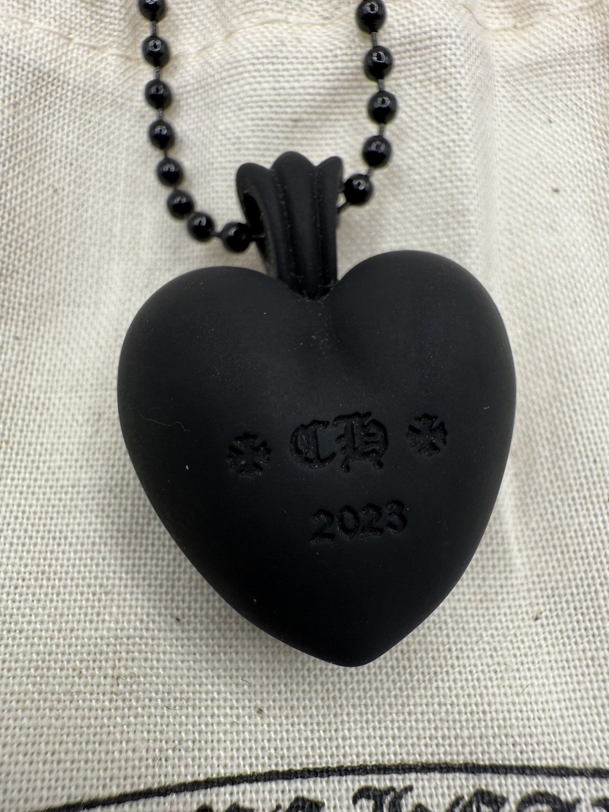 Chrome Hearts Chrome Hearts Heart Necklace Size ONE SIZE - 3 Thumbnail