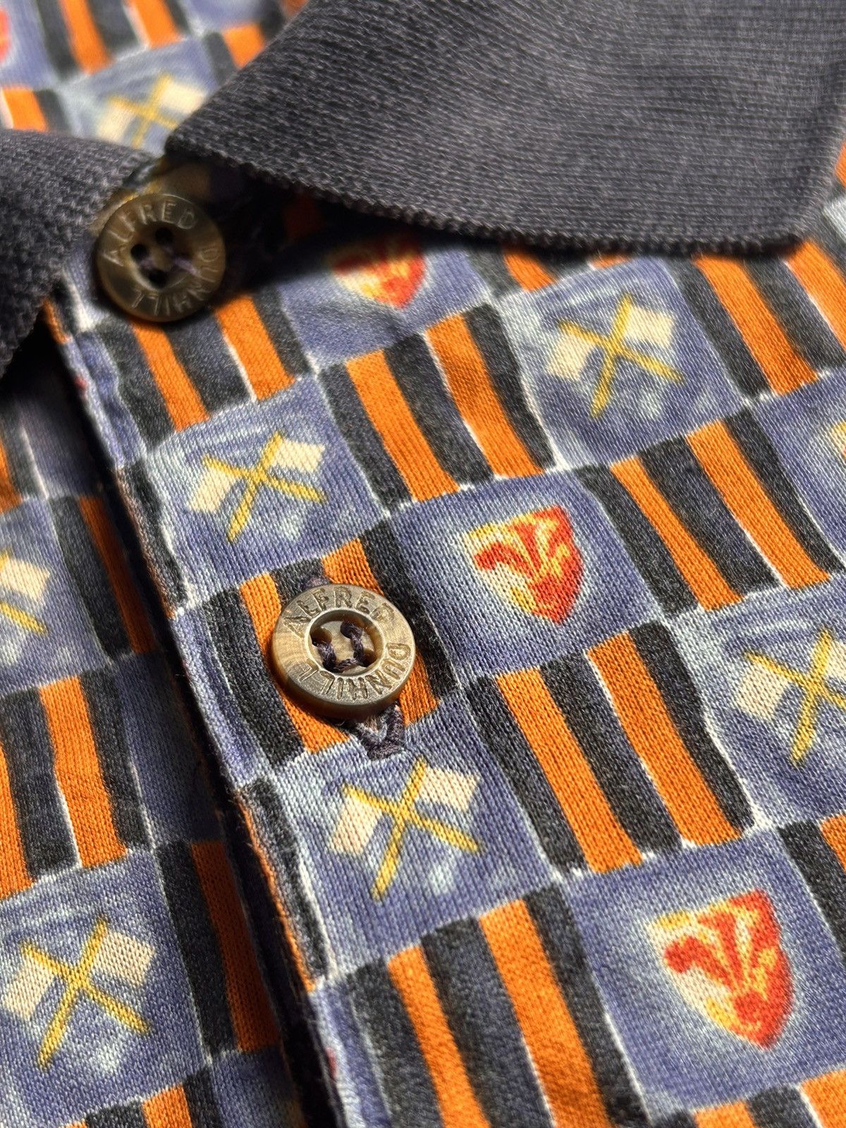 Alfred Dunhill Dunhill Vintage Polo Longsleeve Size US M / EU 48-50 / 2 - 5 Thumbnail