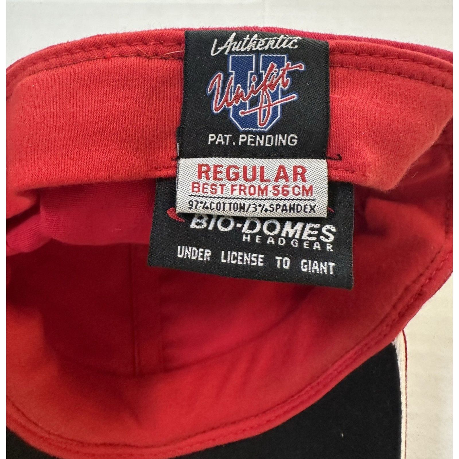 Aerosmith Bio Domes, Aerosmith- O Yeah- Red Cap/Hat 56CM/Regular VTG Size ONE SIZE - 8 Thumbnail
