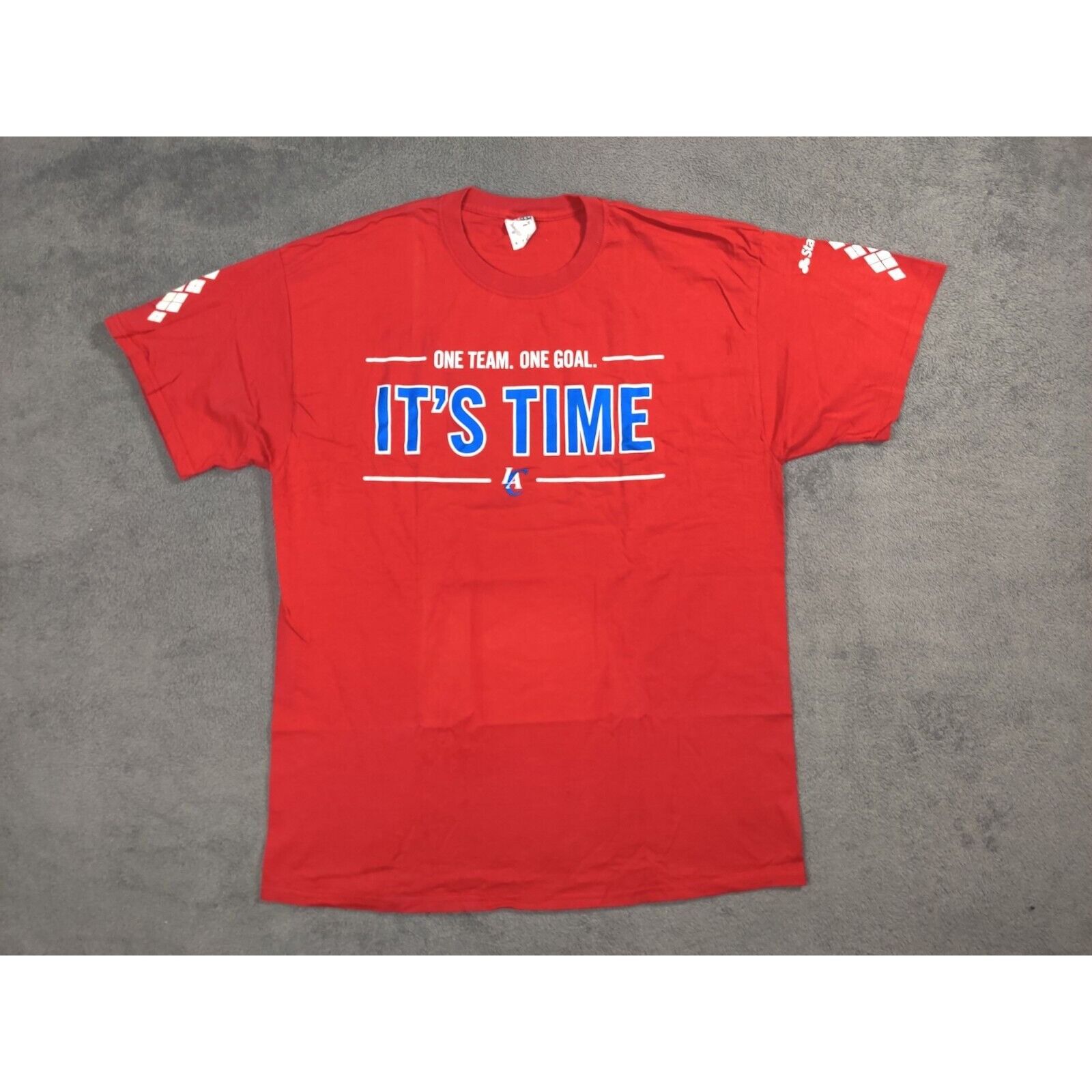 Jerzees LA Clippers Shirt Adult Mens XL Red One Team One Goal Size US XL / EU 56 / 4 - 1 Thumbnail
