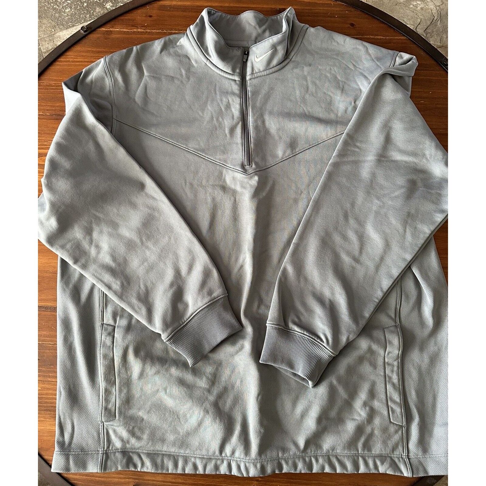 Nike Nike Golf Tour Performance 1/4 Zip Men's 2XL Grey Size US XXL / EU 58 / 5 - 6 Thumbnail