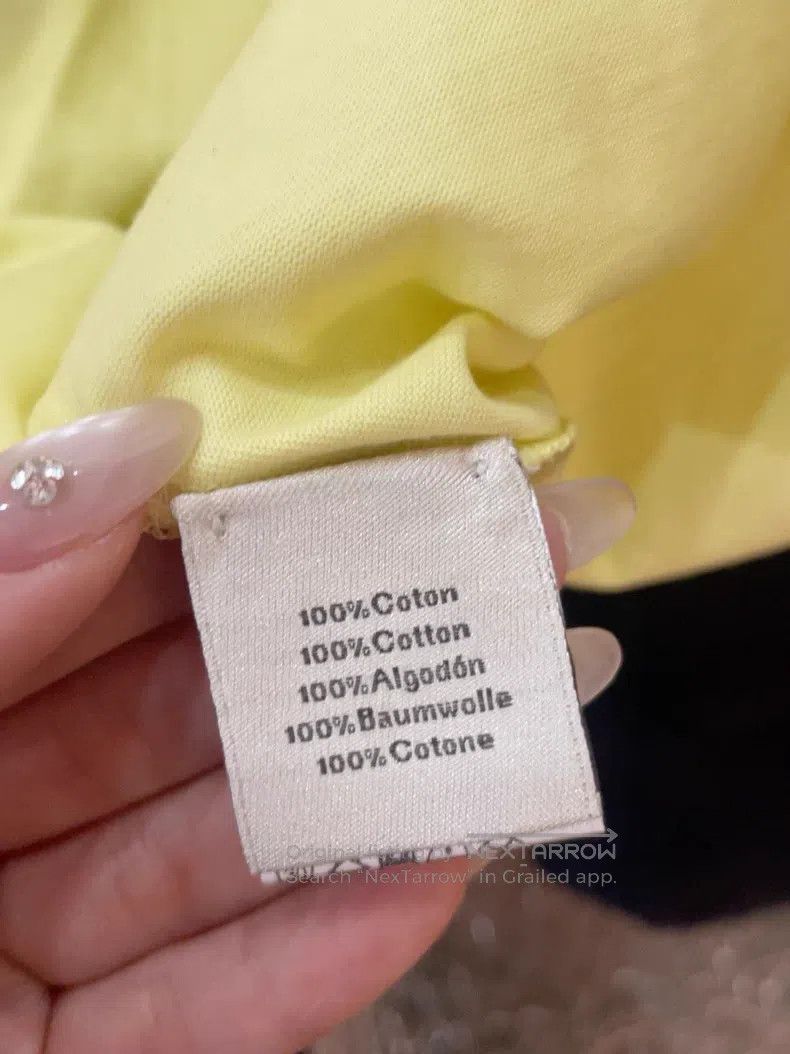 Hermes Hermes Men's short-sleeve T-shirt, light yellow, robot pri Size US XXL / EU 58 / 5 - 5 Thumbnail