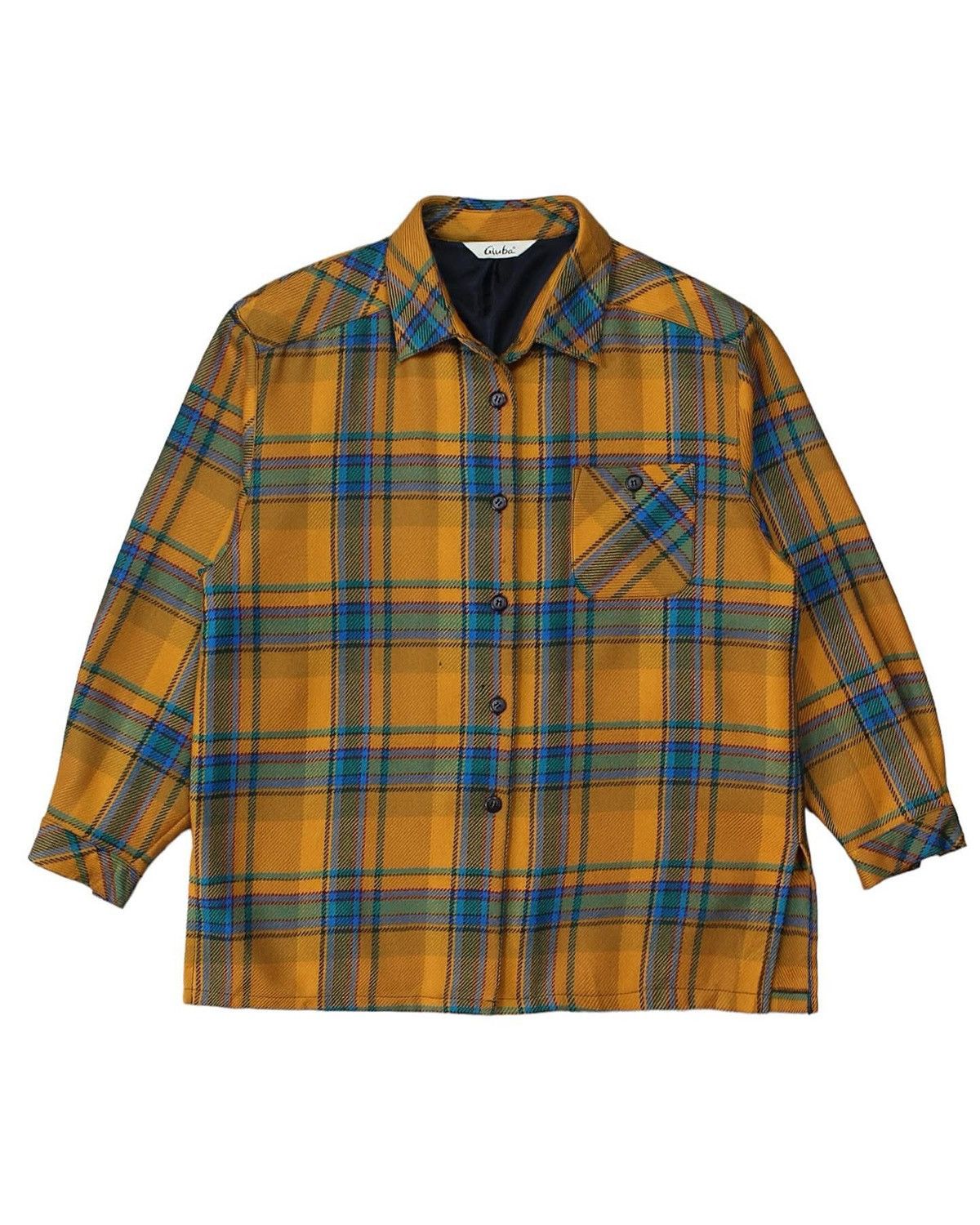 Flannel × Japanese Brand × Vintage 2000S GIUBA FLANNEL SHIRT Size US L / EU 52-54 / 3 - 3 Thumbnail