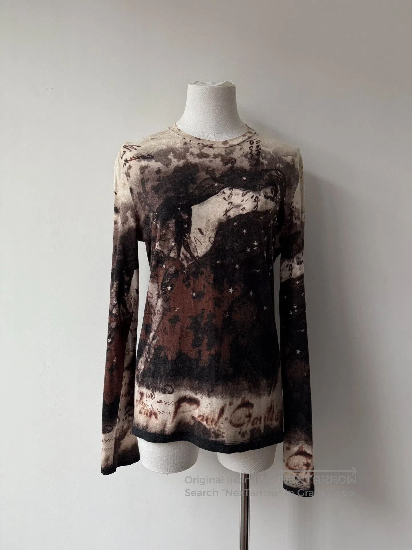Jean Paul Gaultier Jean Paul Gaultier Long Sleeve Top. Size US M / EU 48-50 / 2 - 1 Thumbnail
