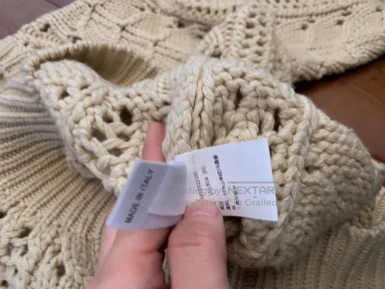 Brunello Cucinelli Brunello Cucinelli Goose Yellow Sequin Embedded Cashmere S Size XS / US 0-2 / IT 36-38 - 5 Thumbnail