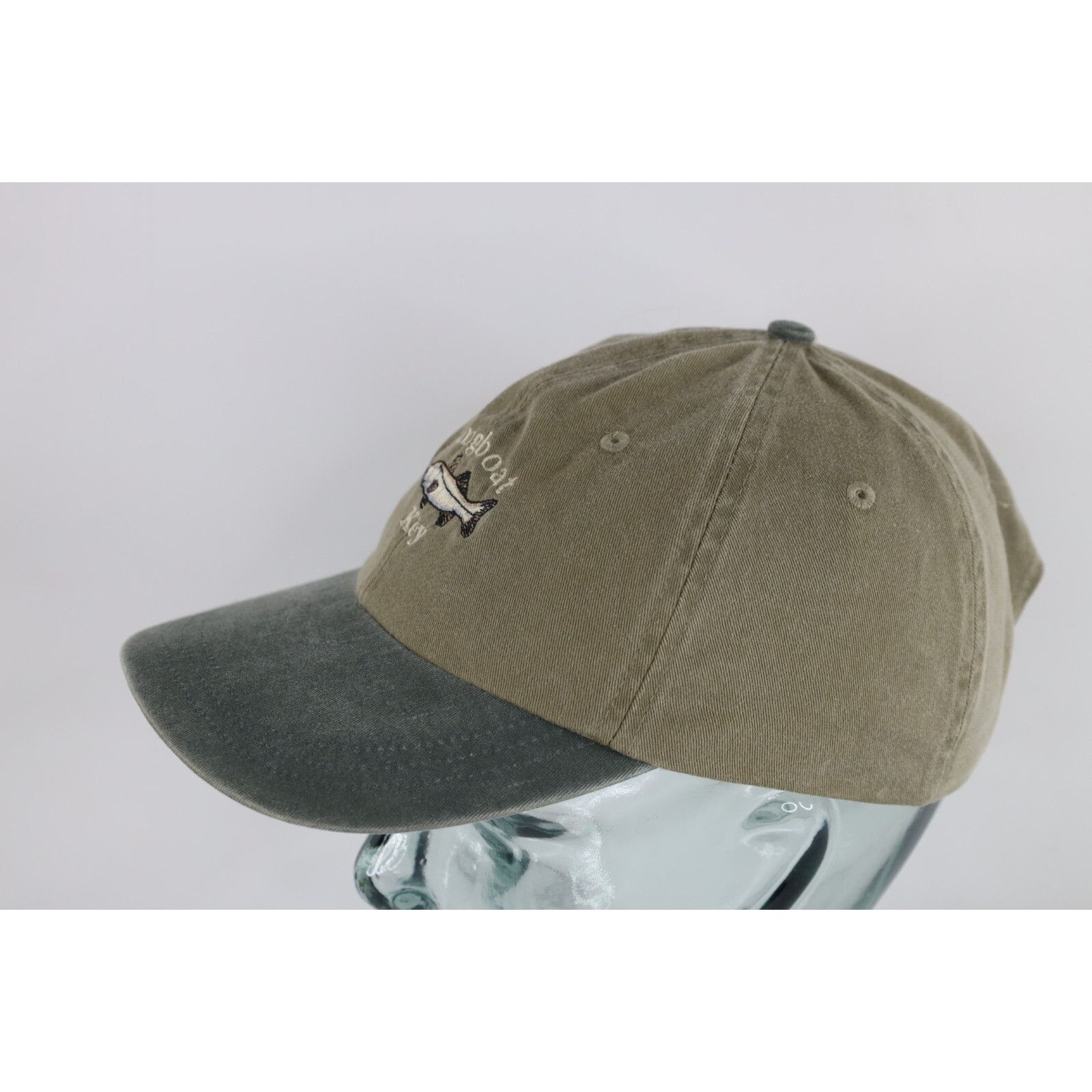 Vintage Vintage 90s Streetwear Faded Longboat Key Fishing Hat Size ONE SIZE - 4 Thumbnail