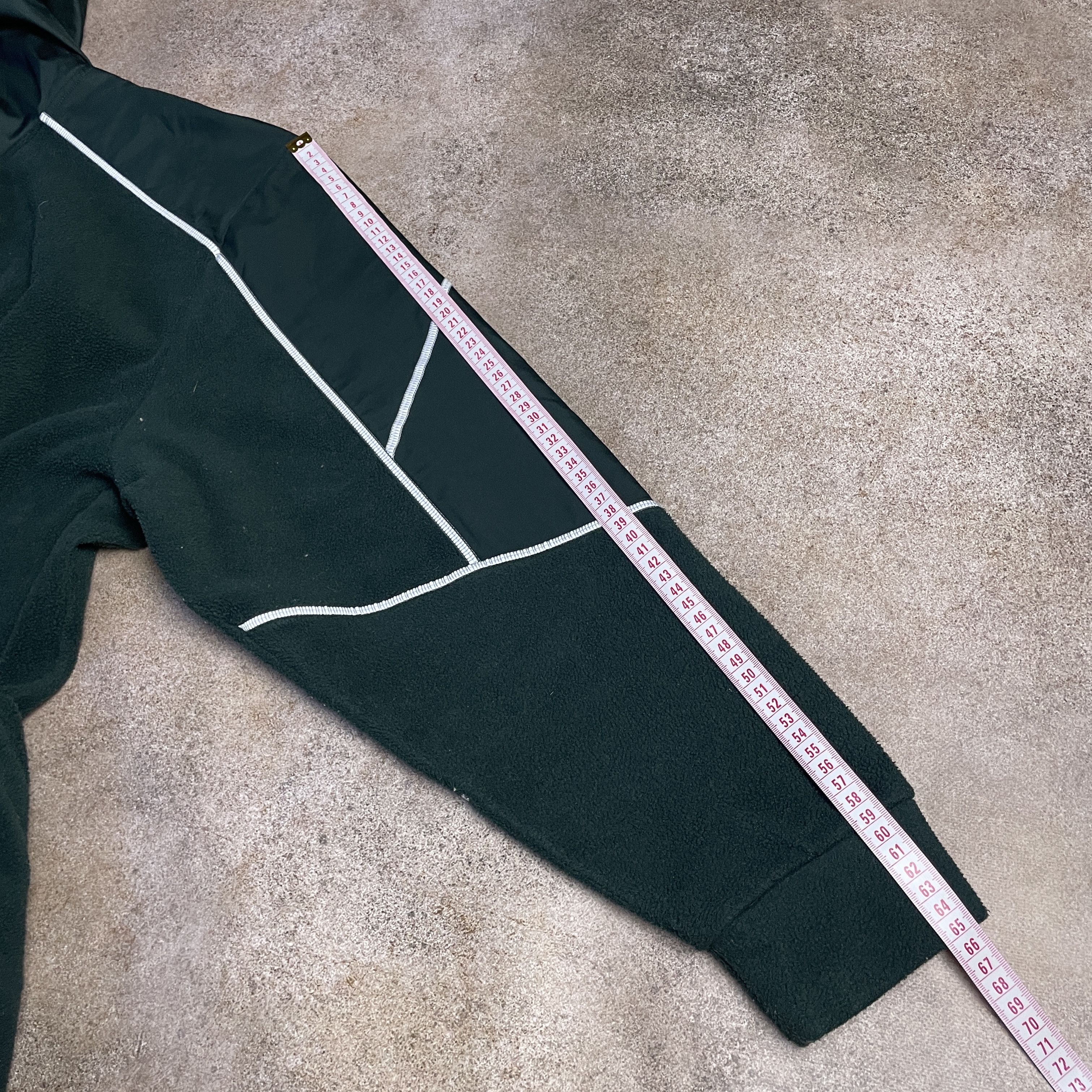 Adidas ⭐ ADIDAS Fleece-Nylon Oversized Hoodie 2xl XXL Mens Size US XXL / EU 58 / 5 - 6 Thumbnail
