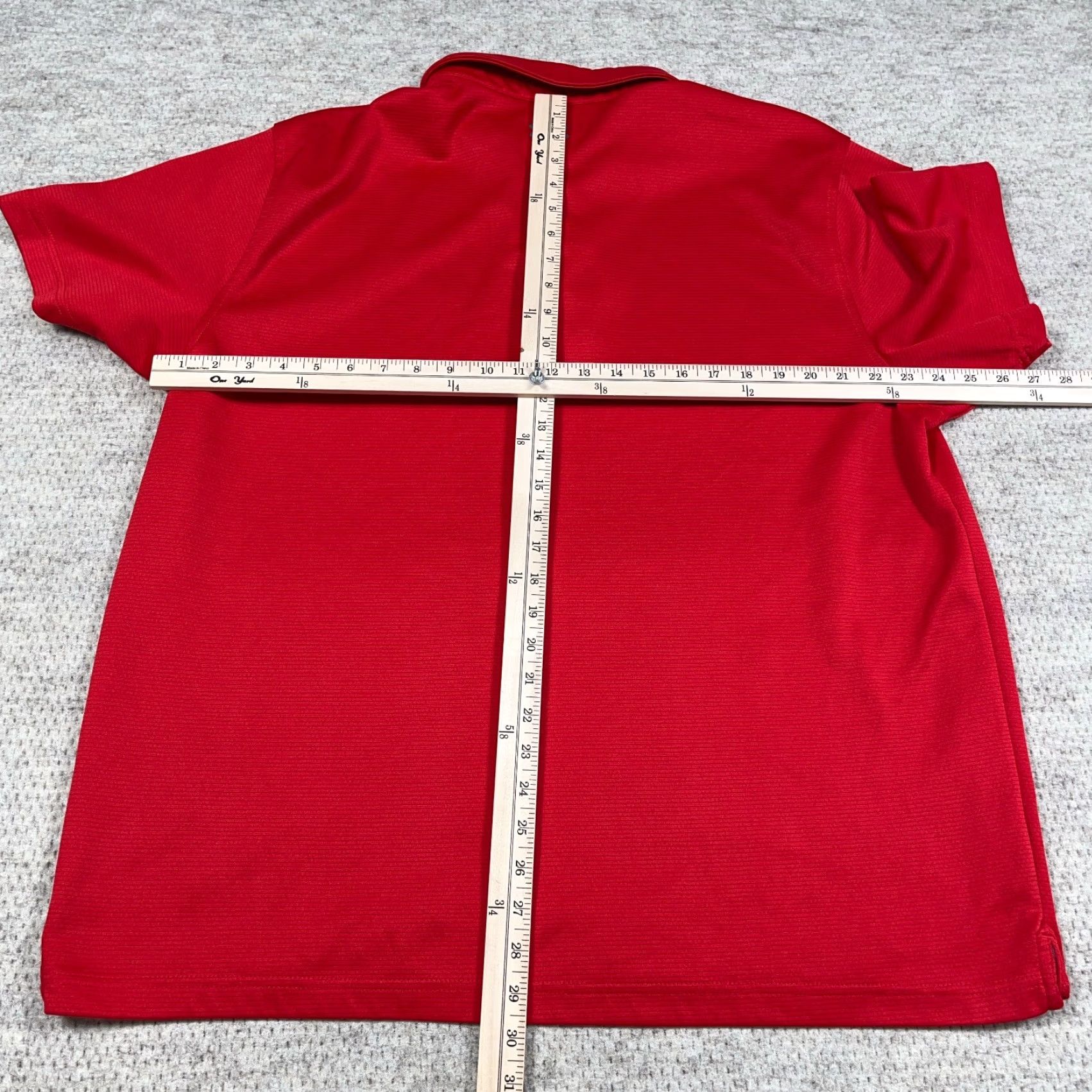 Under Armour Under Armour Polo Shirt Men 2XL Red Gray Heat Gear Performance Shirt Polo Used Mens Short Sleeve Solid Logo Size US XXL / EU 58 / 5 - 4 Thumbnail