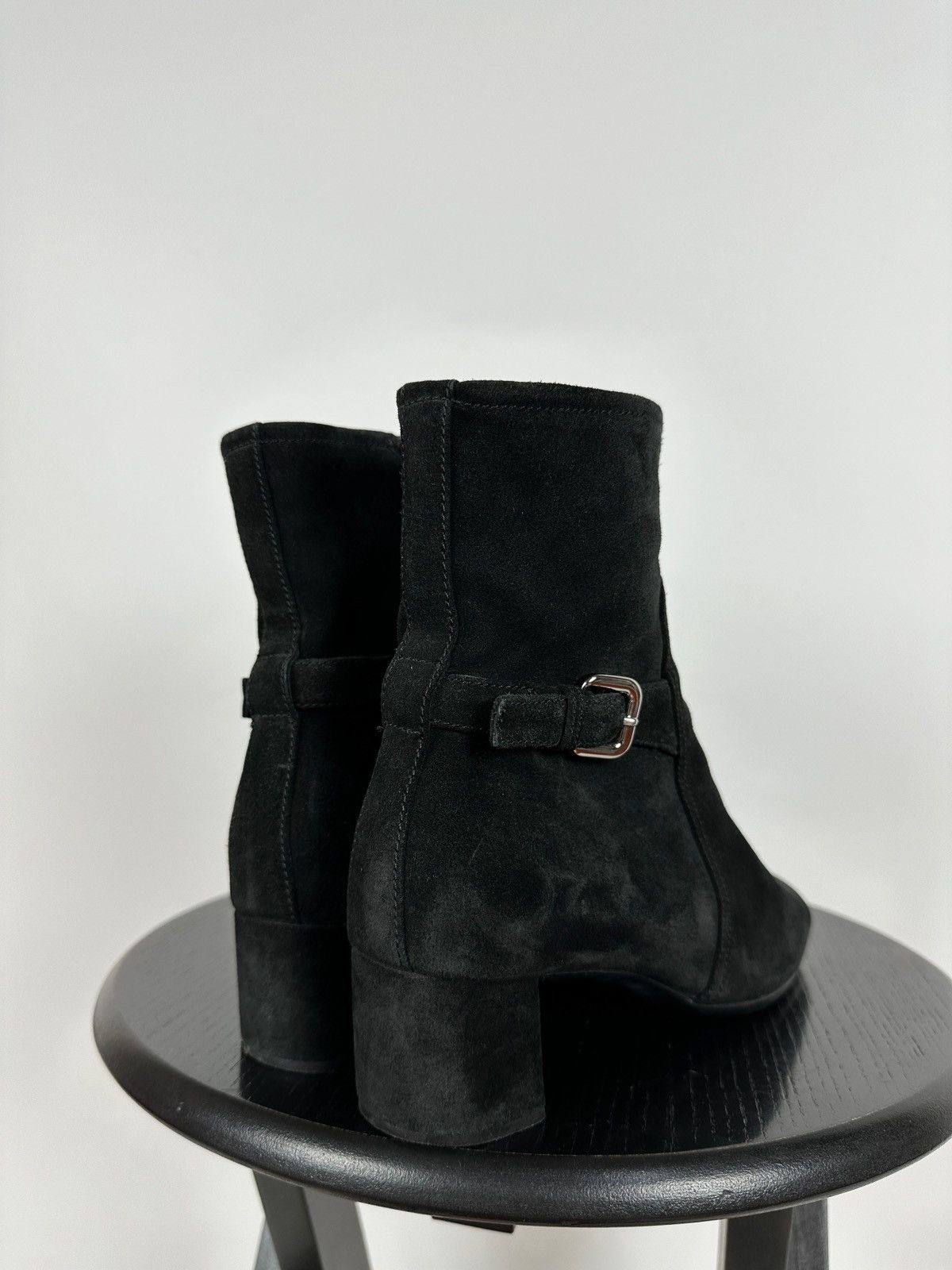 Prada Prada Suede Zip Ankle Boots Size US 7 / IT 37 - 3 Thumbnail