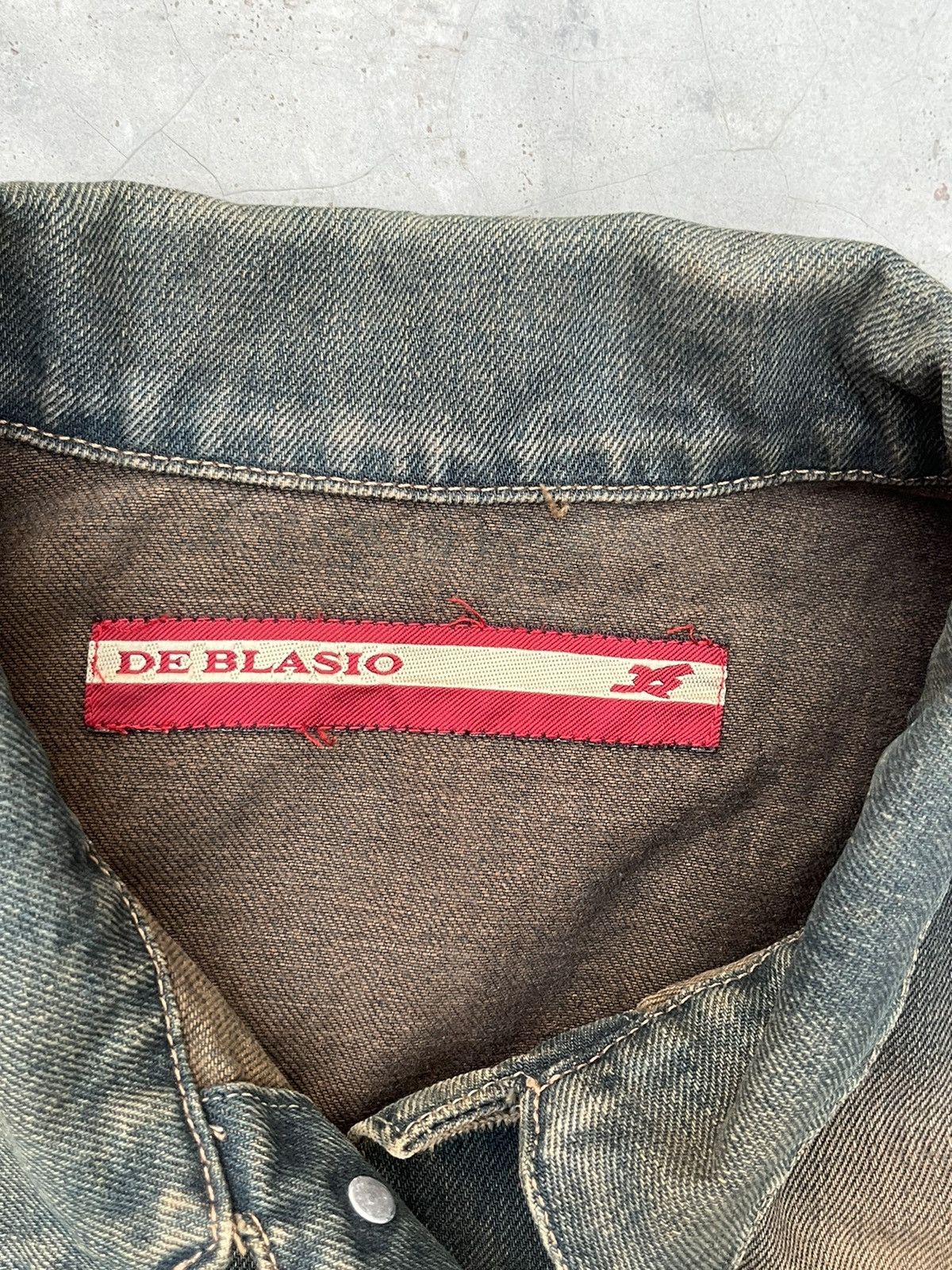 Levi's Vintage Clothing × Vintage VINTAGE DE BLASIO DENIM JACKET Size US S / EU 44-46 / 1 - 4 Thumbnail