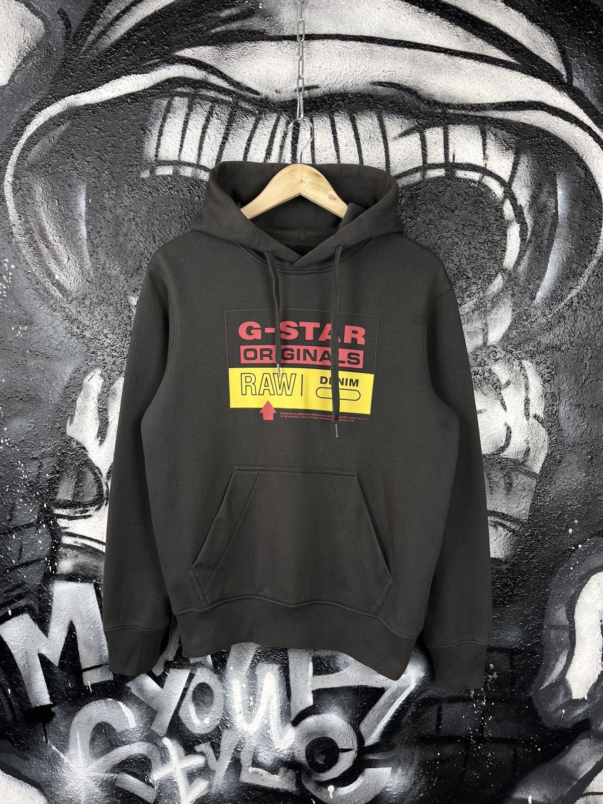G-Star G Star Raw Originals Hooded Sweat Men’s Size S Size US S / EU 44-46 / 1 - 2 Thumbnail