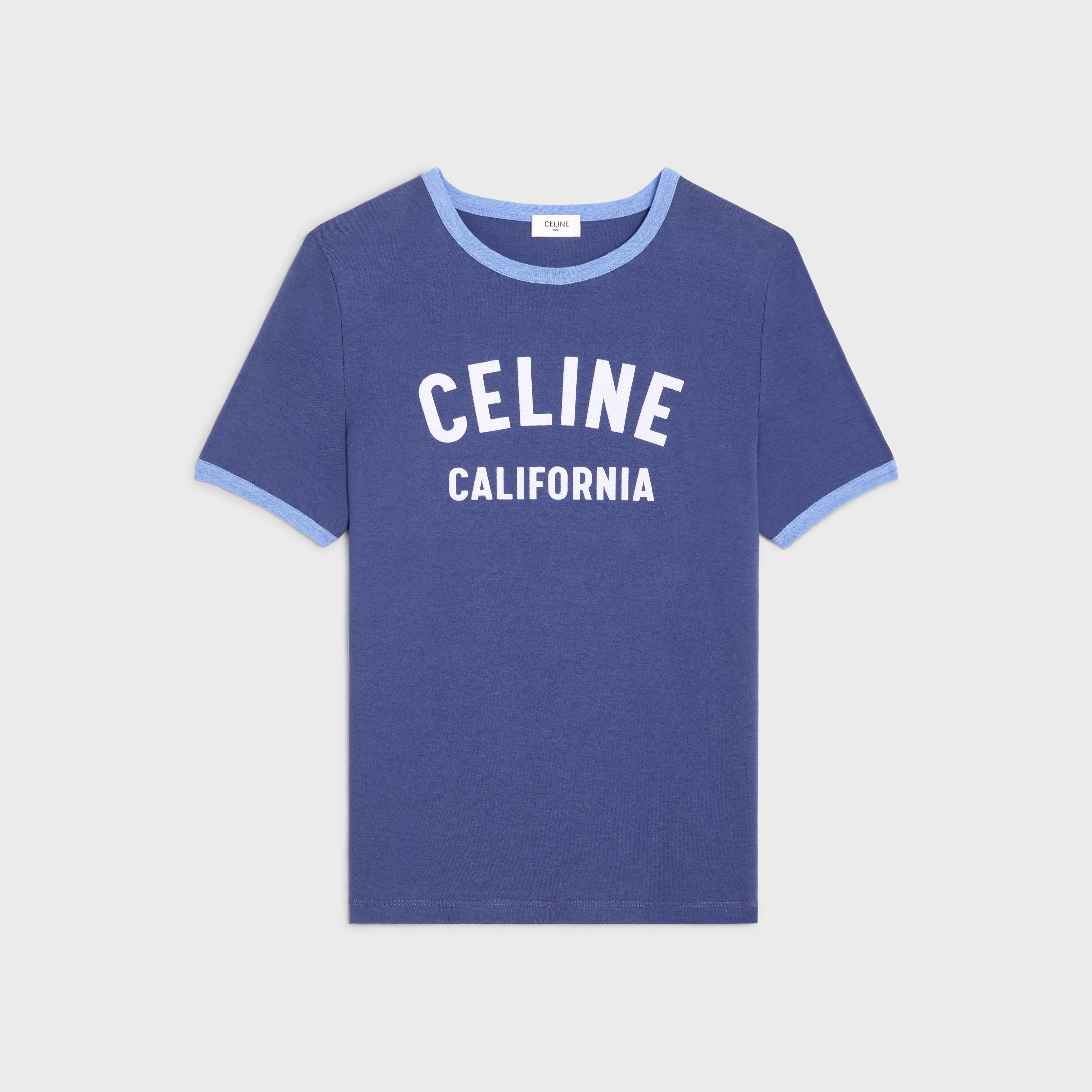 Celine celine california 70's T-shirt in cotton jersey Size S / US 4 / IT 40 - 1 Thumbnail