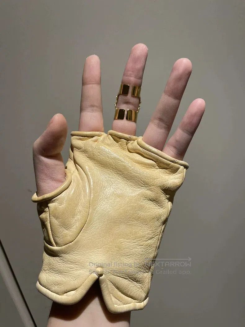 Carol Christian Poell Carol Christian Poell Kangaroo Leather Gloves . Size ONE SIZE - 4 Thumbnail