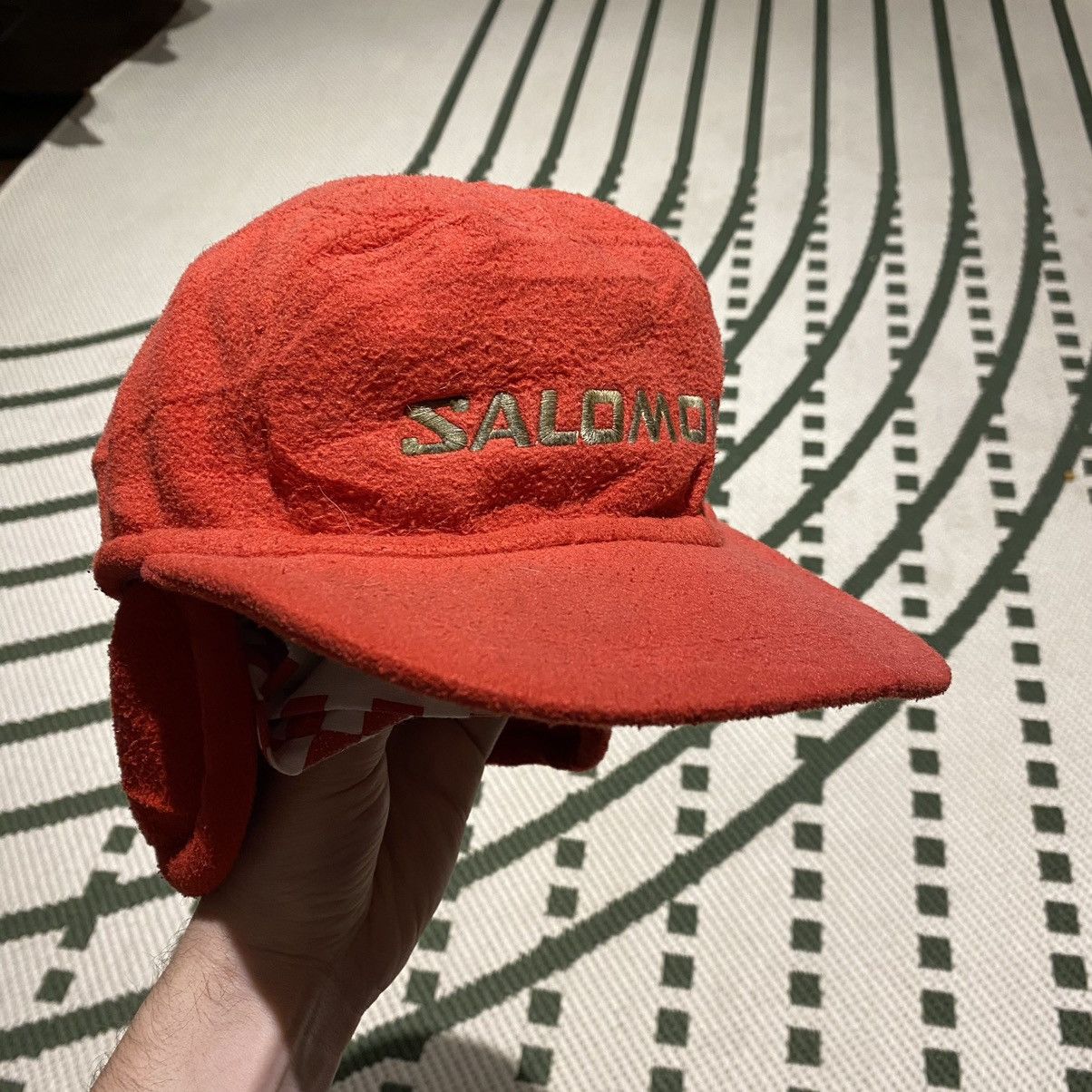 Salomon × Vintage Vintage Salomon Winter Hat Snapback Size ONE SIZE - 9 Thumbnail