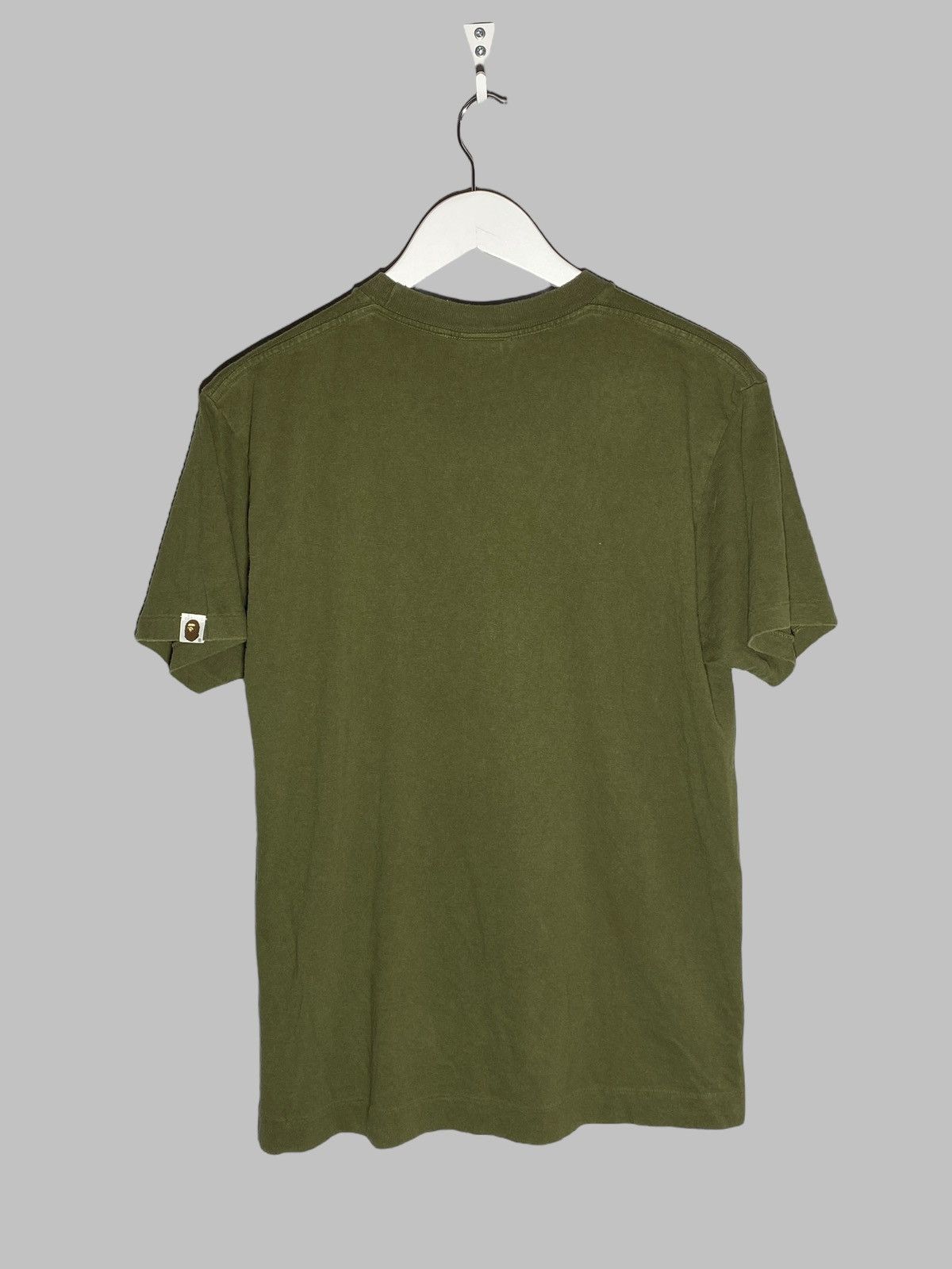 Bape 🔥 BAPE STAR LOGO TEE OLIVE GREEN JAPAN STREETWEAR Y2K 🔥 Size US M / EU 48-50 / 2 - 2 Thumbnail