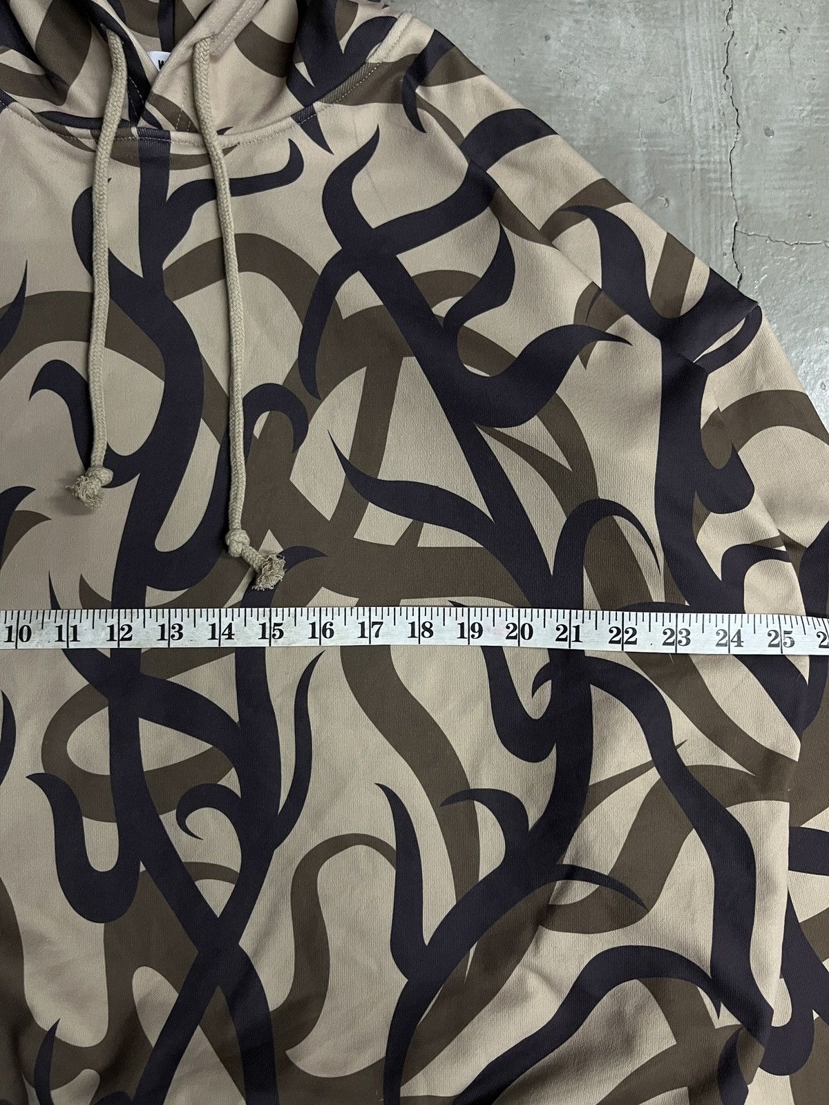 Vintage Wego Japan Insipred by Number Nine AW04 Tribal Camo Hoodie Size US L / EU 52-54 / 3 - 5 Thumbnail