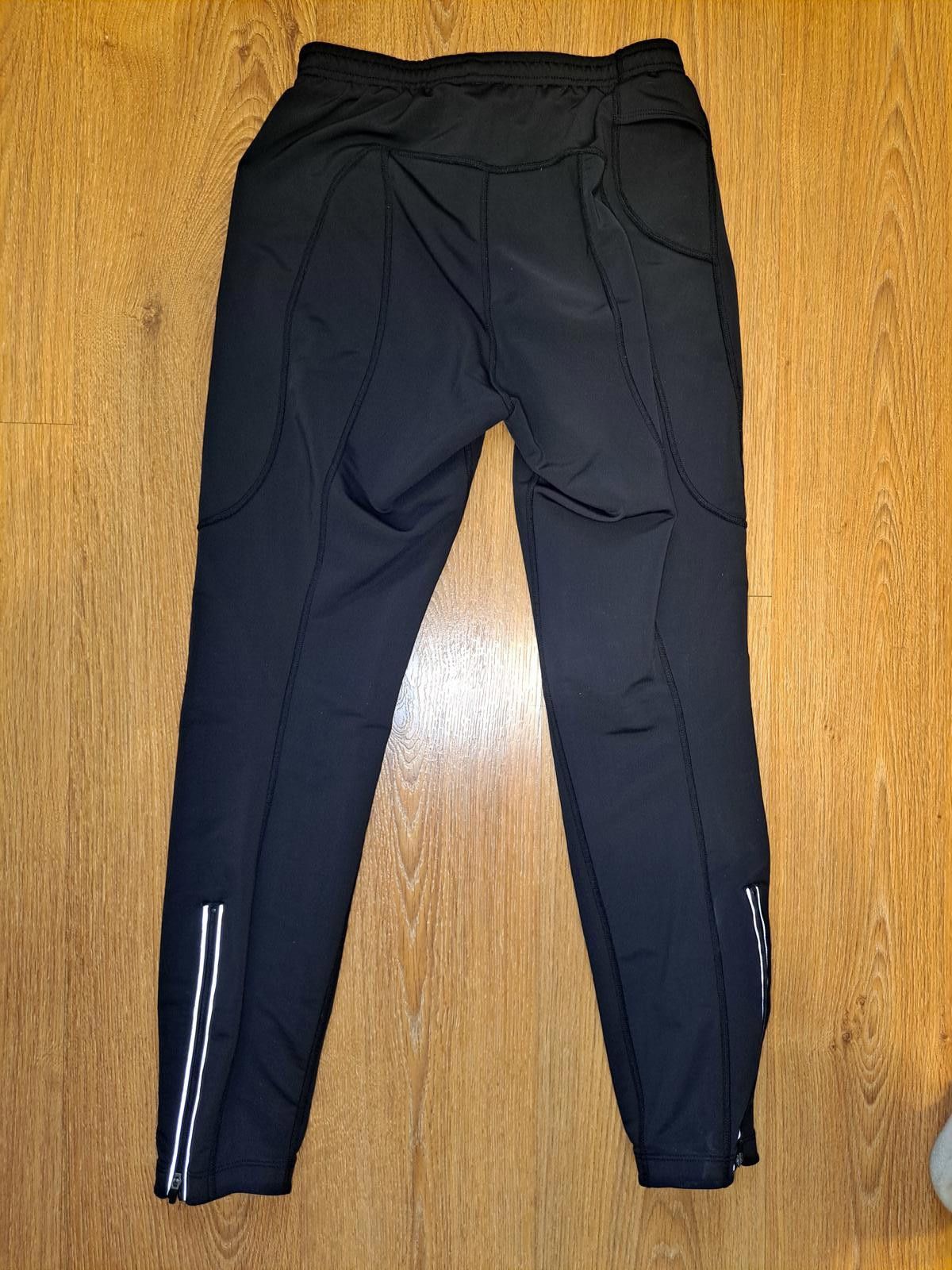 Asics Asics Leggings Womens Waist 24 Large Black Activewear Size 36" / US 14 / IT 50 - 7 Thumbnail