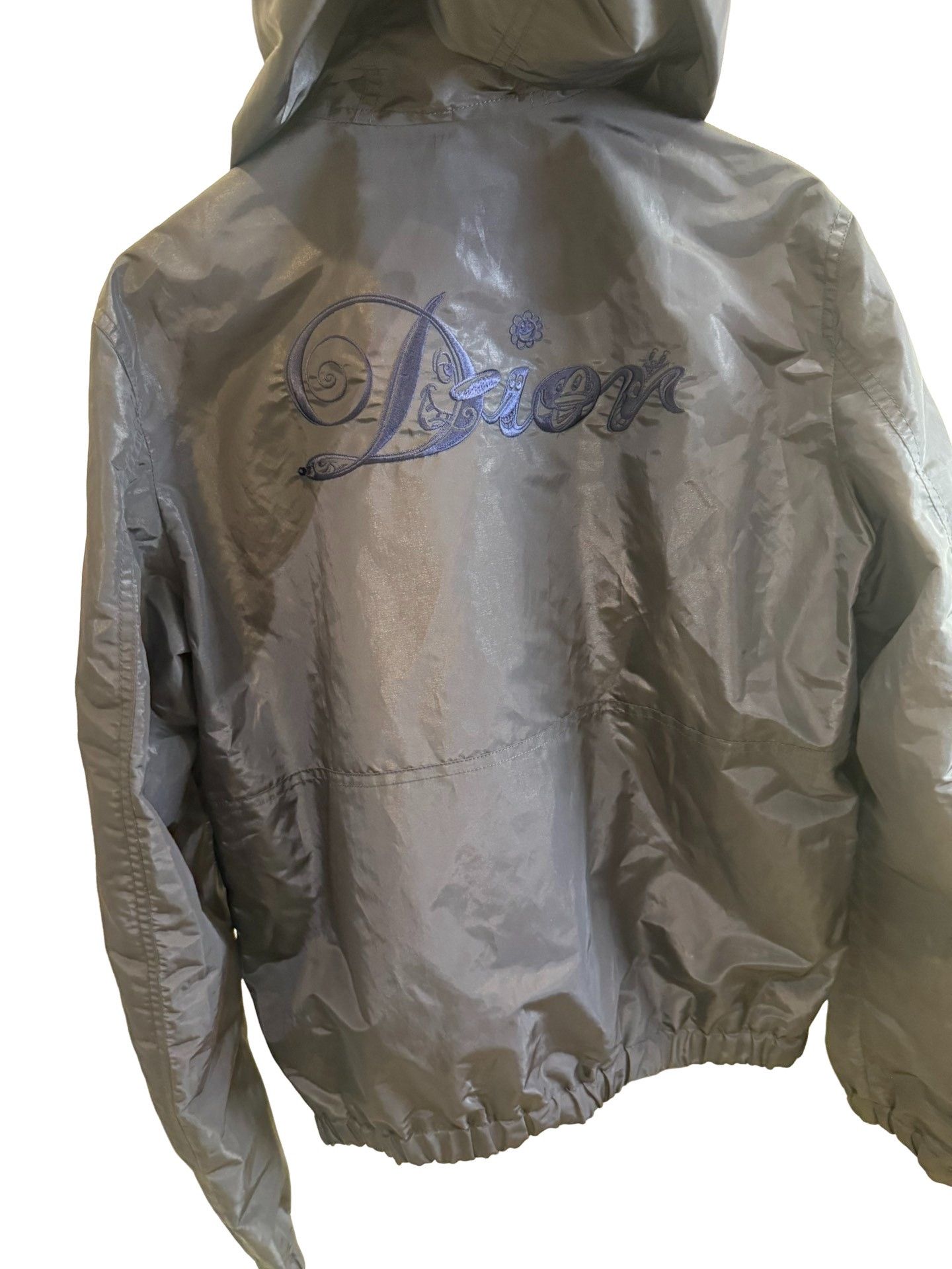 Dior Dior Embroidered Logo Hooded Jacket 44 Size US S / EU 44-46 / 1 - 1 Thumbnail