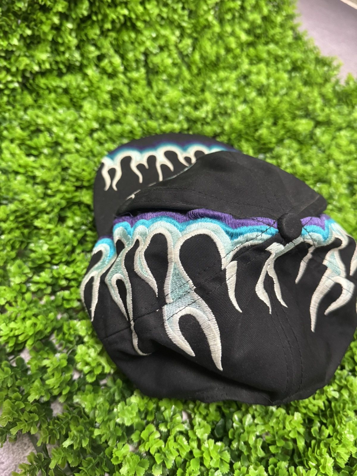 Vintage Vintage Canary Island Flame Throw Black Cap Y2K Size ONE SIZE - 5 Thumbnail