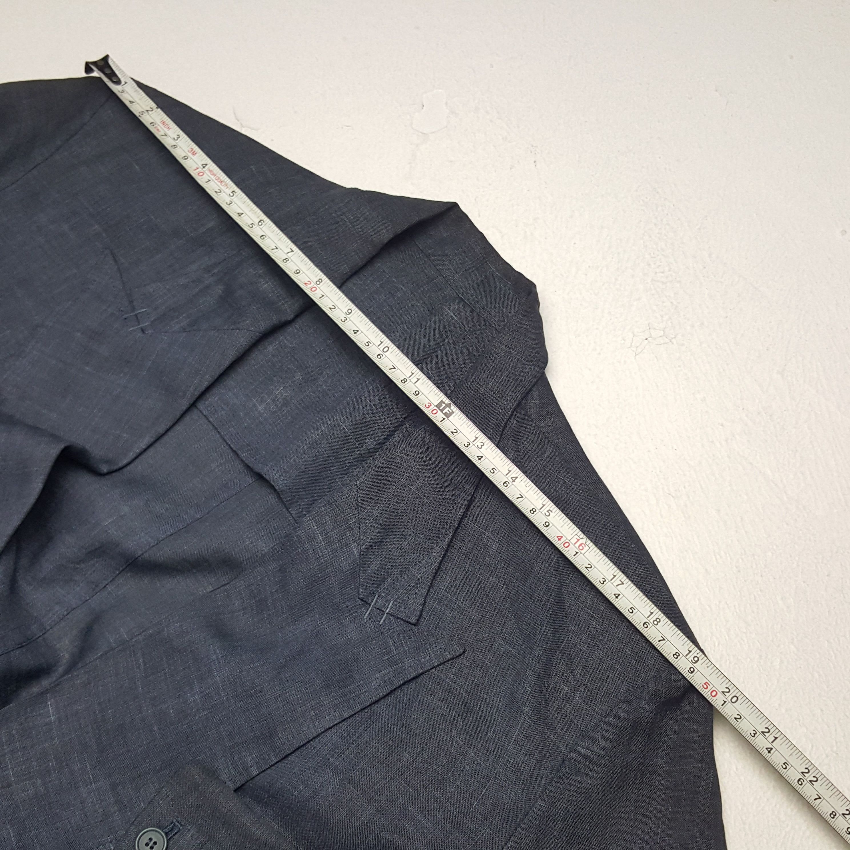 Japanese Brand × Vintage × Y's Vintage Y's Yohji Yamamoto Japanese Designer Blazers Size 46S - 7 Thumbnail