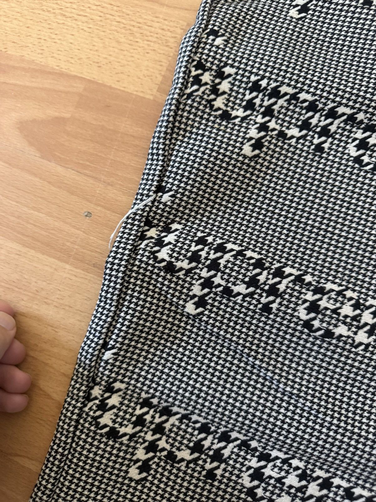 Supreme FW20 Supreme Black houndstooth work pant size 32 pants W32 Size US 32 / EU 48 - 6 Thumbnail