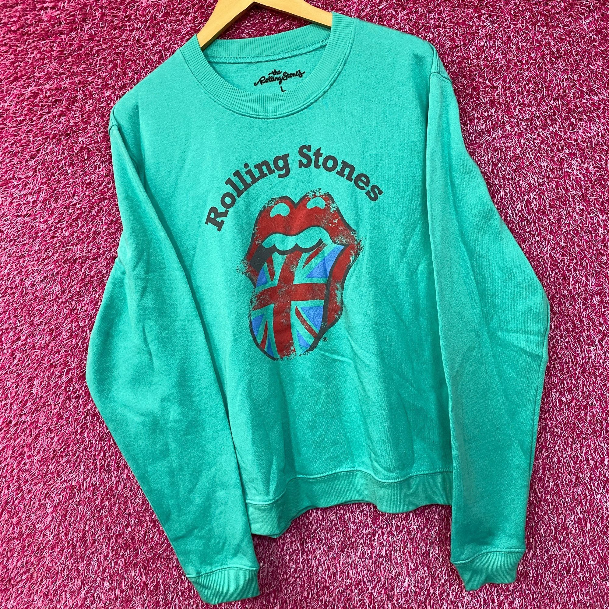 The Rolling Stones The Rolling Stones Tongue Logo Crewneck size Large Size US L / EU 52-54 / 3 - 3 Thumbnail