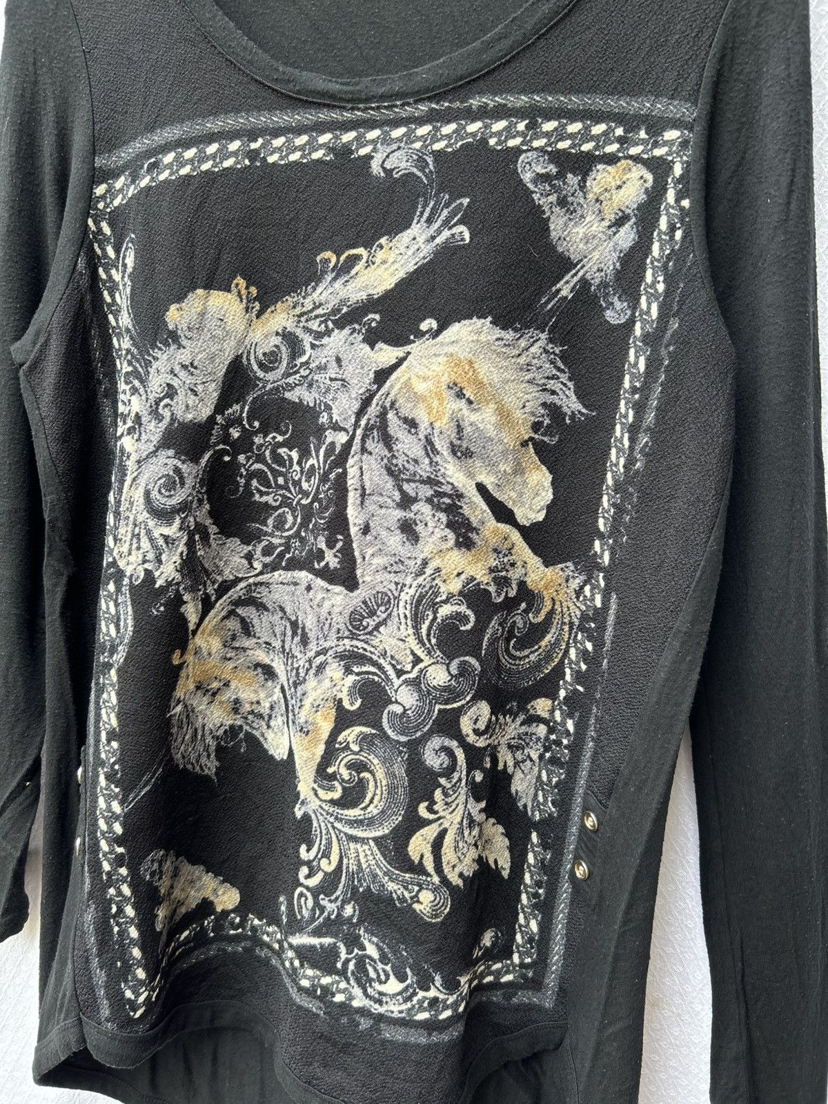 If Six Was Nine × Japanese Brand × Le Grande Bleu (L.G.B.) Japanese style Ifsixwasnine poem longsleeve Size US L / EU 52-54 / 3 - 3 Thumbnail