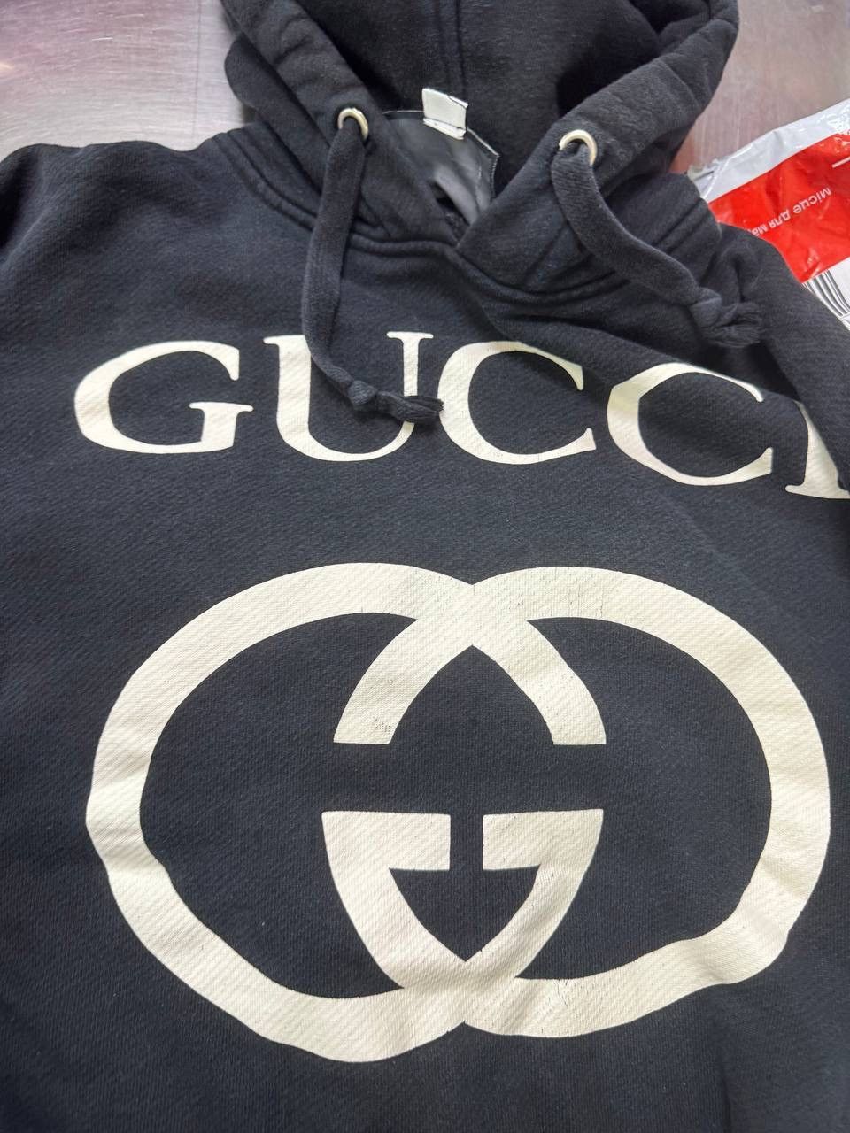 Gucci Gucci Big Logo Interlocking Hoodie Size US S / EU 44-46 / 1 - 3 Thumbnail