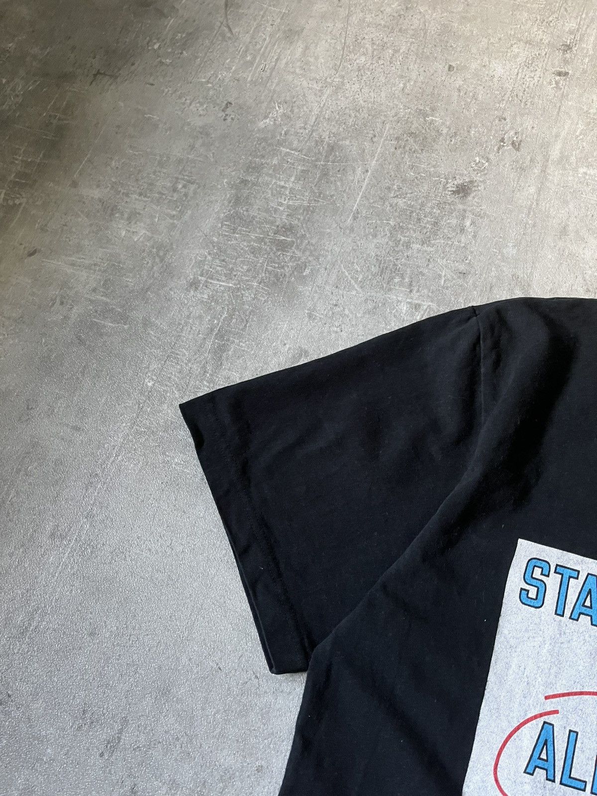 Sacai Sacai x Lawrence Weiner SS18 black T-shirt rare Size US L / EU 52-54 / 3 - 4 Thumbnail