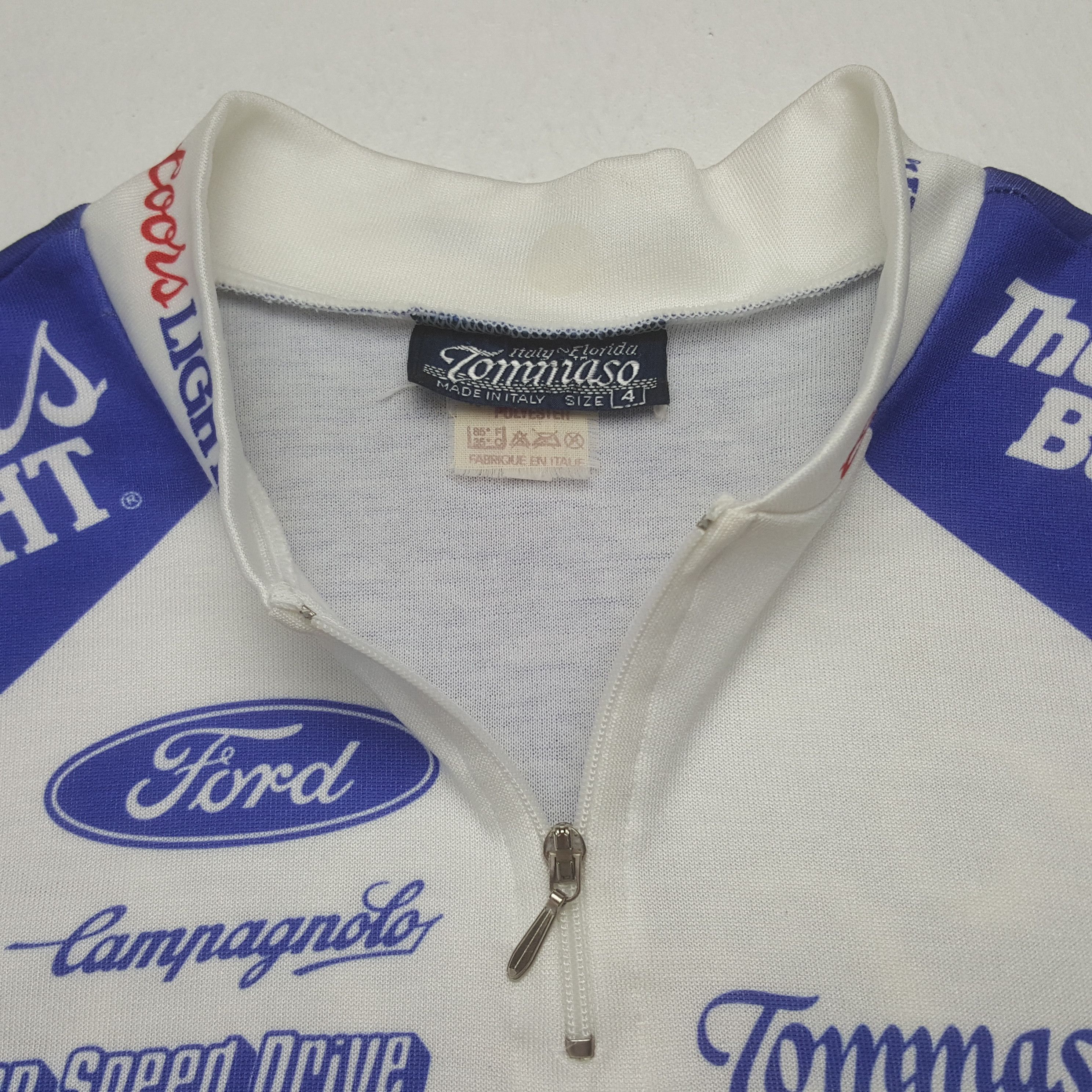Vintage Vintage Coors Light Bicycle Suit Jersey Size US S / EU 44-46 / 1 - 5 Thumbnail