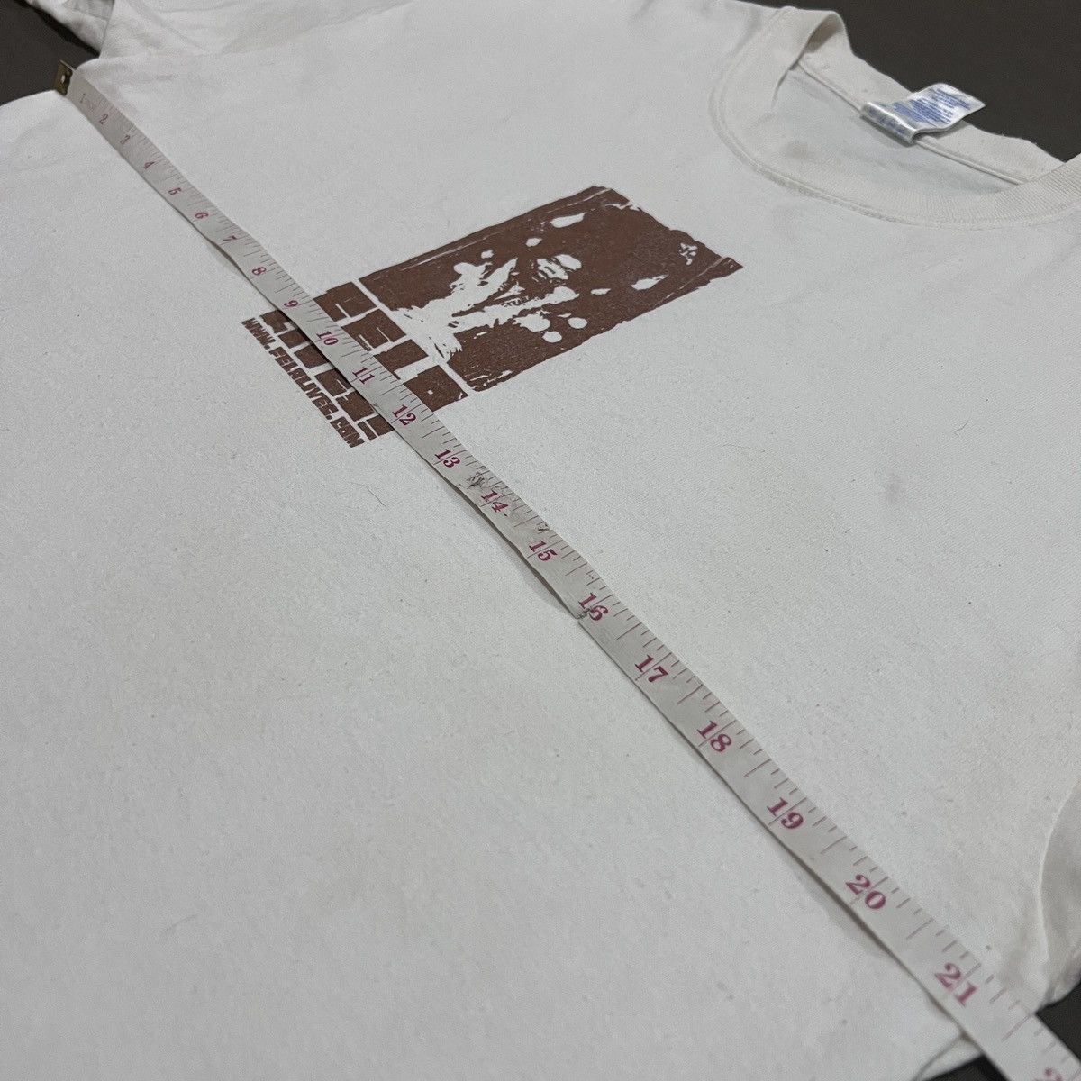 Band Tees × Vintage Vintage Y2K Fela Kuti Promo Tee Shirt Size US L / EU 52-54 / 3 - 8 Thumbnail