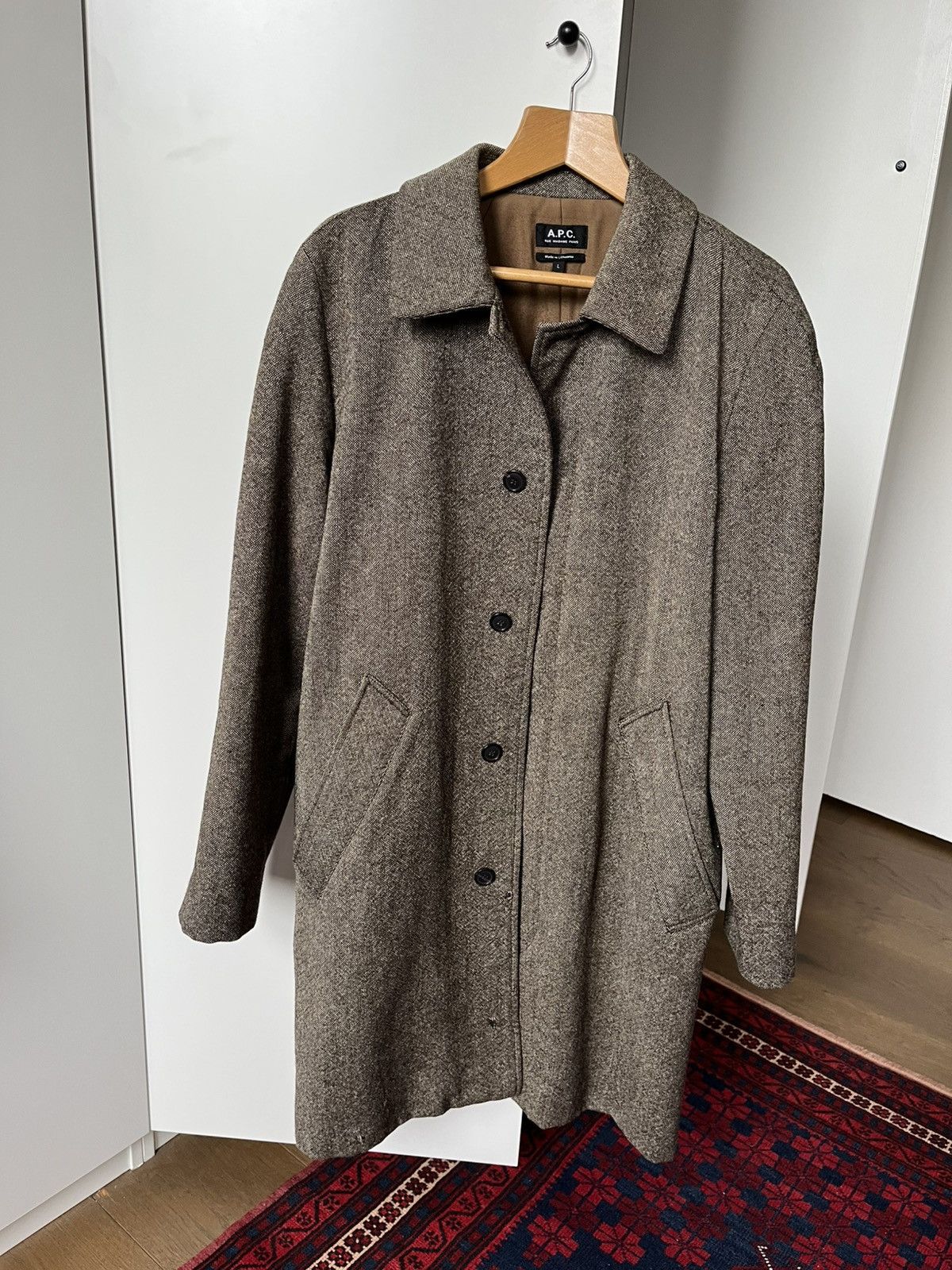 A.P.C. A.P.C wool coat Size US L / EU 52-54 / 3 - 1 Thumbnail
