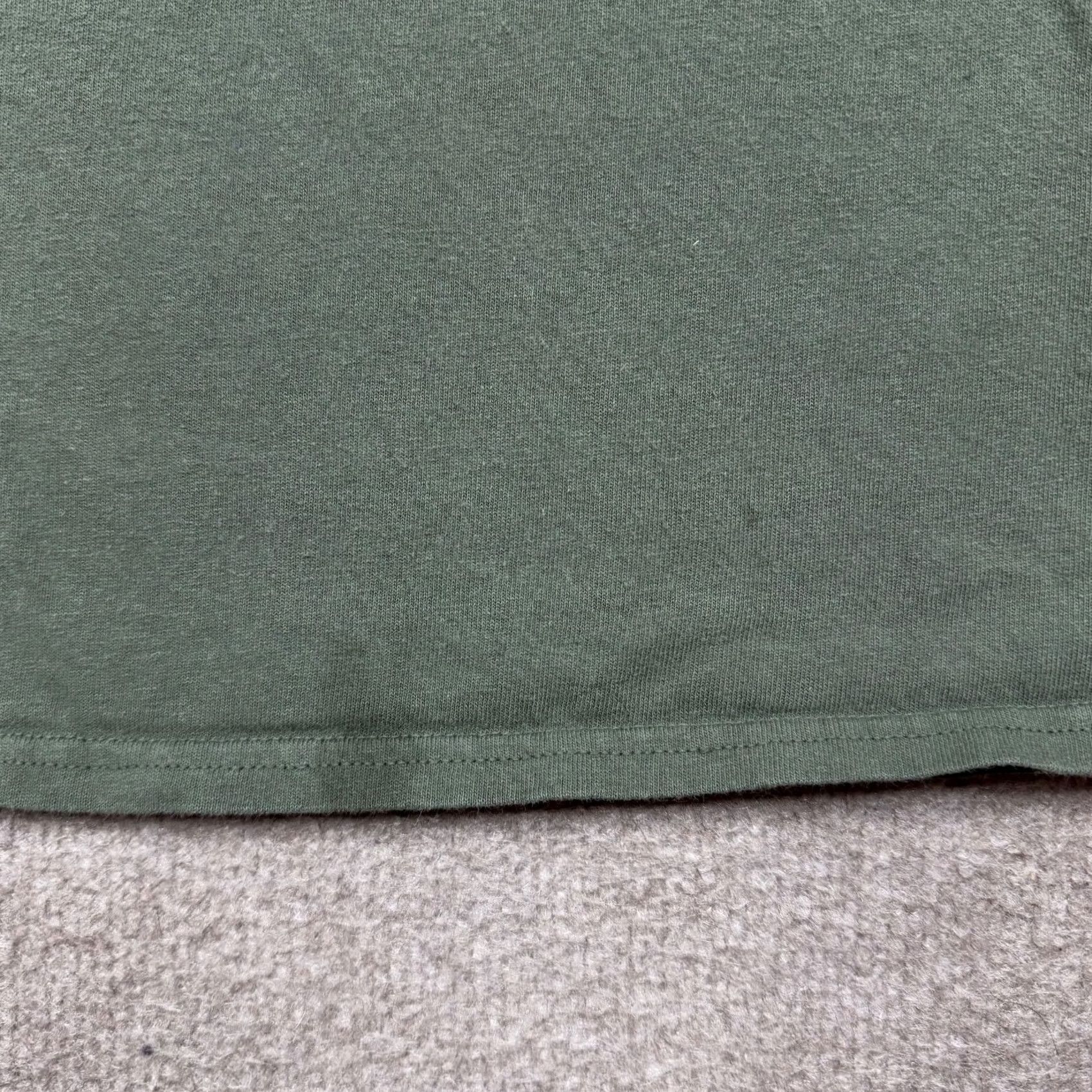 Vintage CVLA Mens Shirt Green M Short Sleeve CVLA Shirt Adult Medium Green Solid Double-Sided Logo 90s? Size US M / EU 48-50 / 2 - 8 Thumbnail