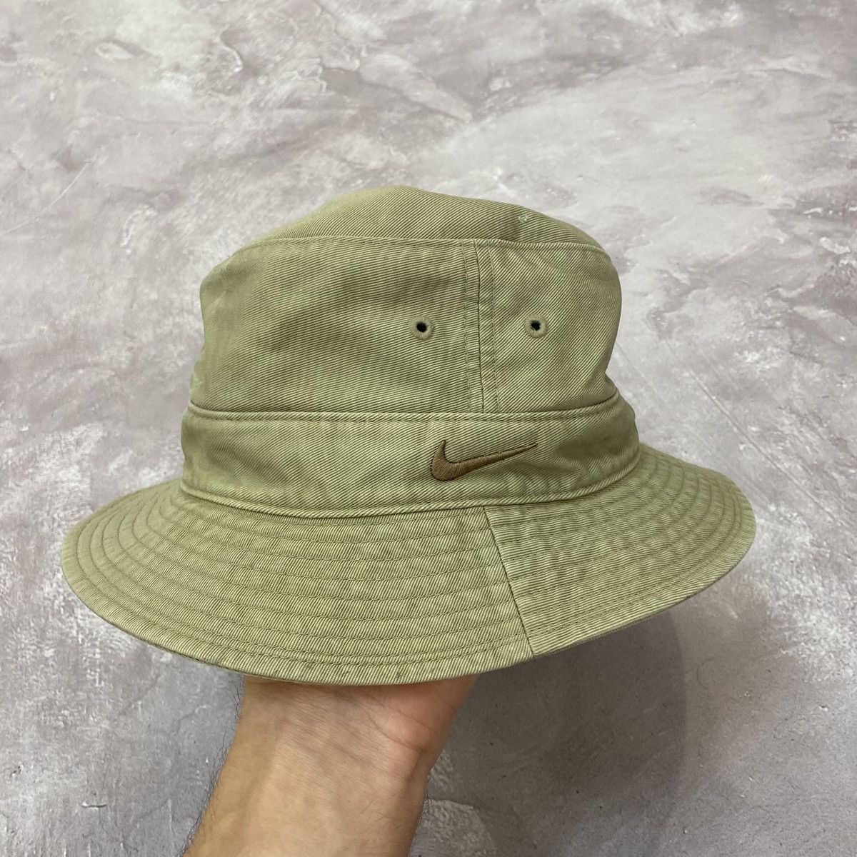 Nike Vintage Nike Swoosh Logo Bucket Hat Panama Size ONE SIZE - 1 Thumbnail