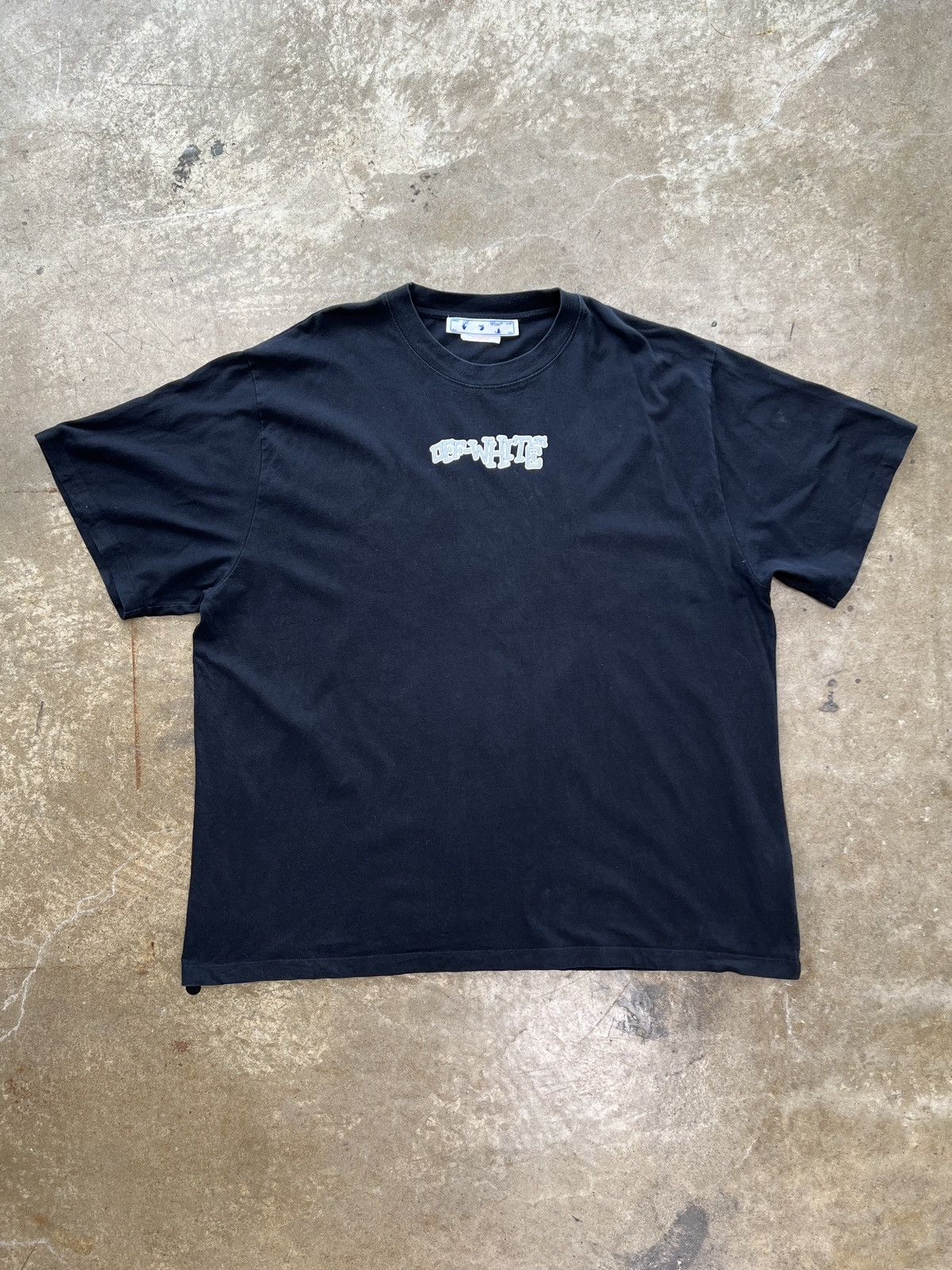 Off-White Off White Carlos Glitz Graffiti Tee XXL Size US XXL / EU 58 / 5 - 5 Thumbnail