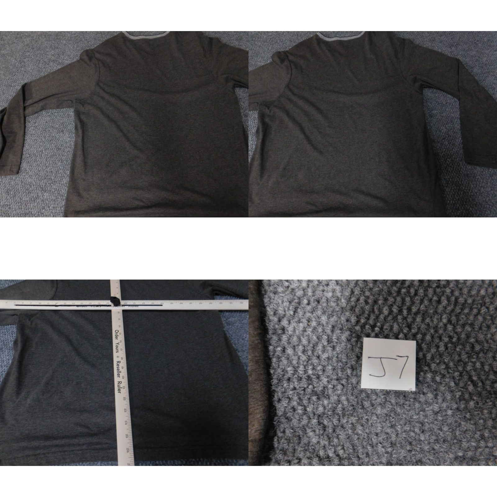 Cremieux Cremieux Mens Sweater Pullover V-Neck Long Sleeve Brown Large L Knit Cotton Polyester Stretch Button Logo UK London Modern 90s? Size US L / EU 52-54 / 3 - 8 Thumbnail