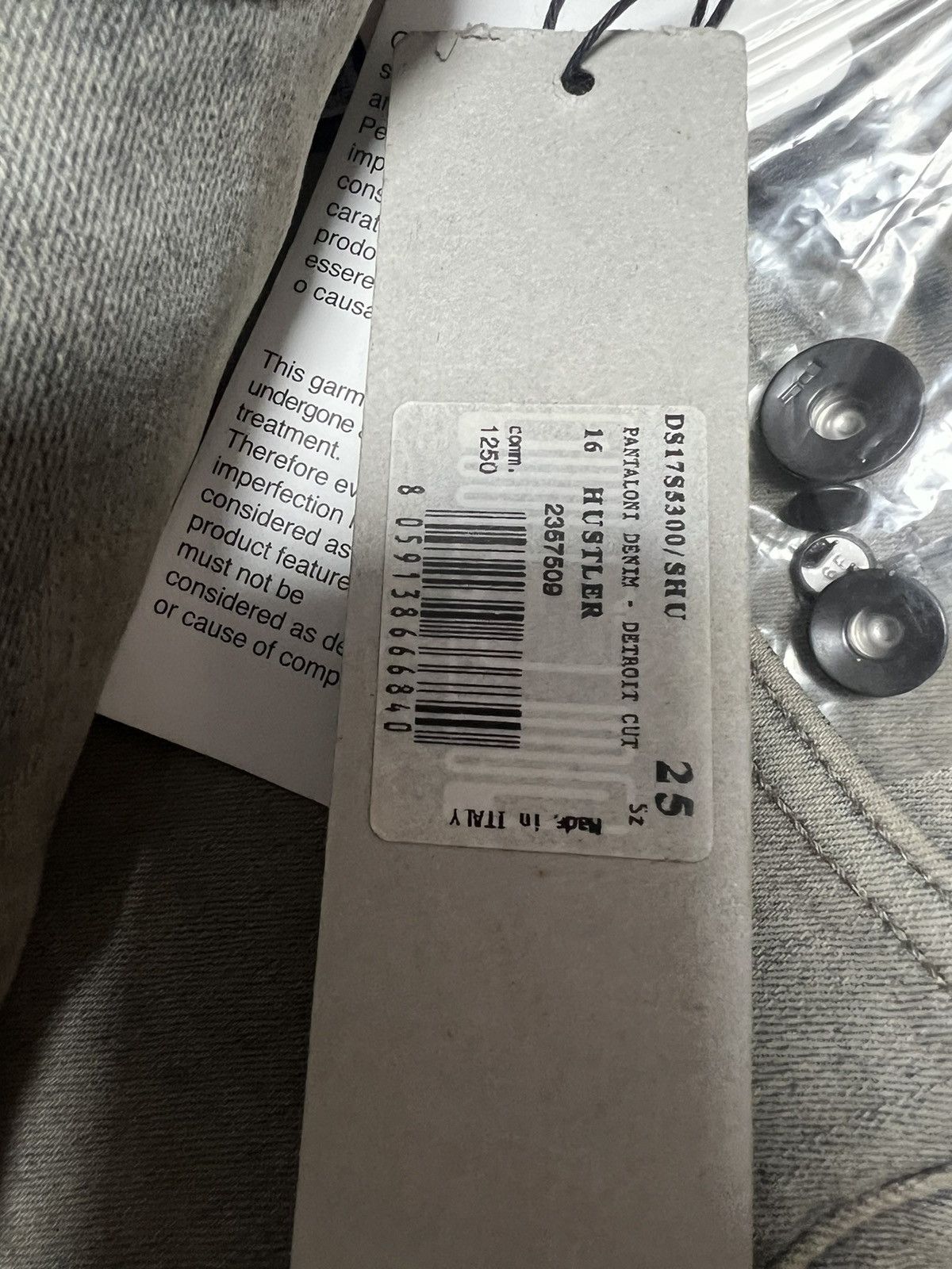 Rick Owens Drkshdw Rick owens drkshdw Detroit cut jeans sz25 Size 25" / US 0 / IT 36 - 6 Thumbnail
