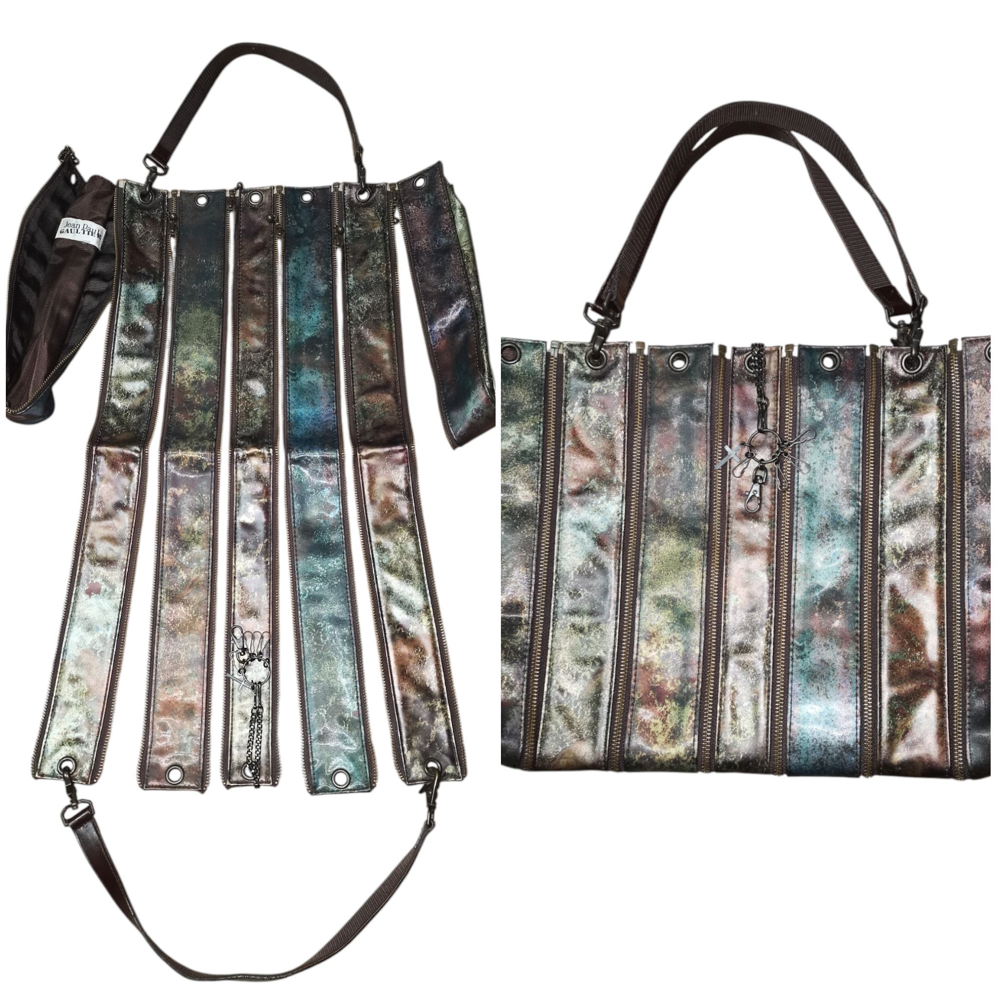 Jean Paul Gaultier Jean paul gaultier cyber vintage 90s tote rare 🔥 Size ONE SIZE - 9 Thumbnail